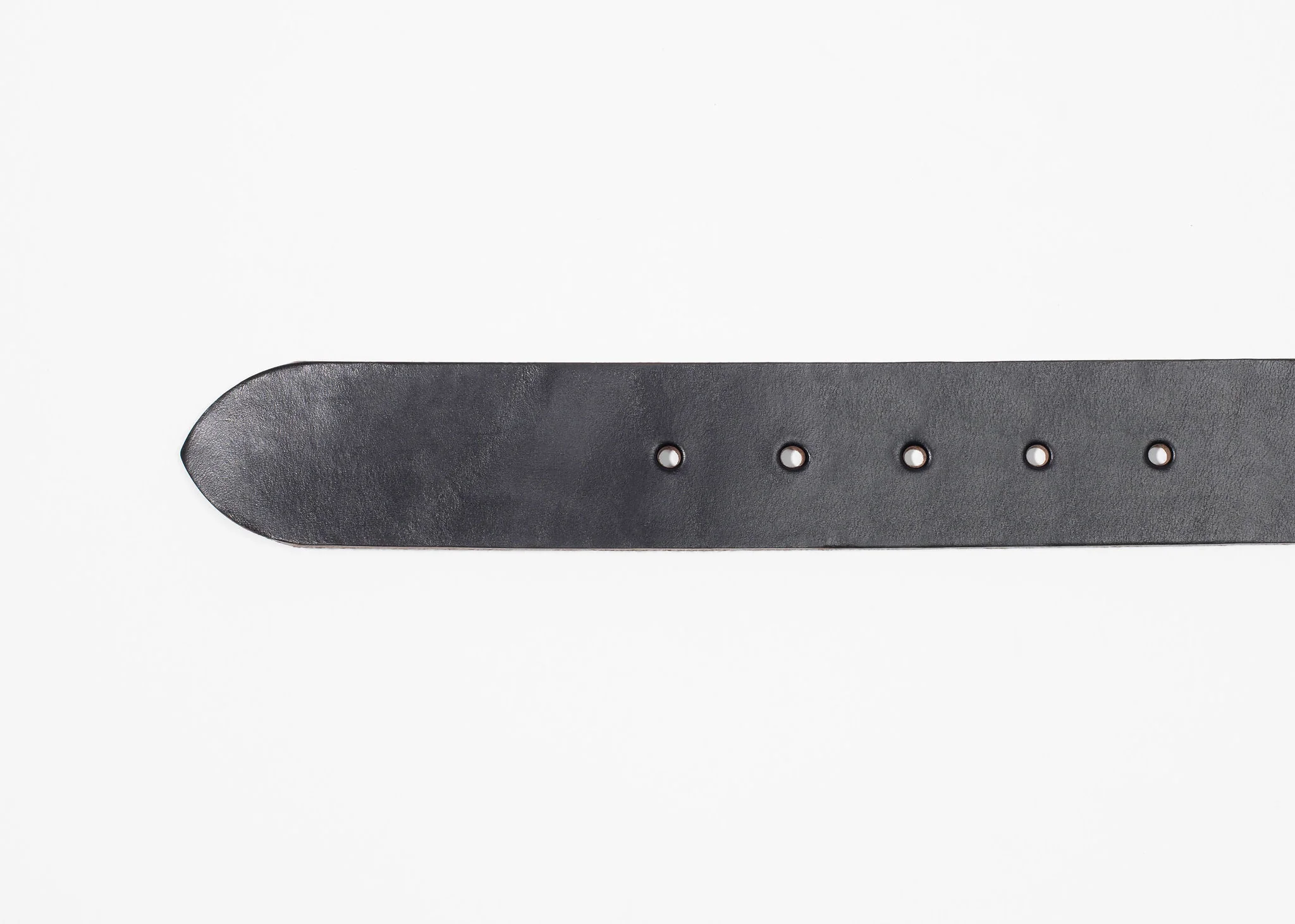 Black Chromexcel Leather Belt - Image 3