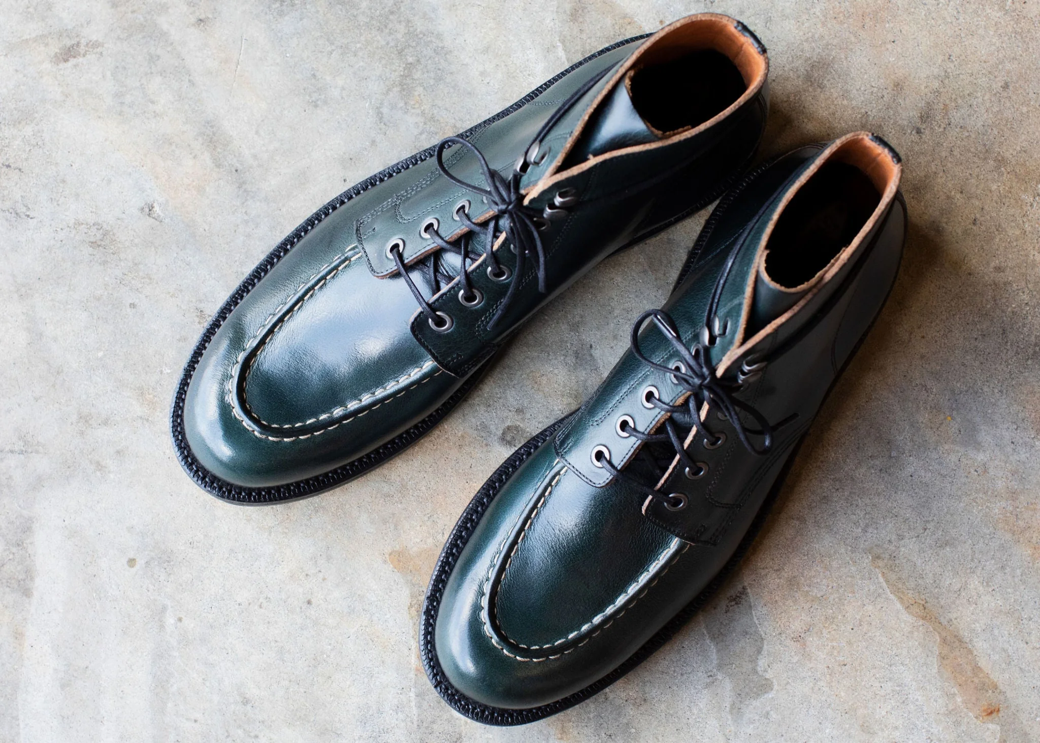 Brass Boot Navy Chromexcel - Image 5