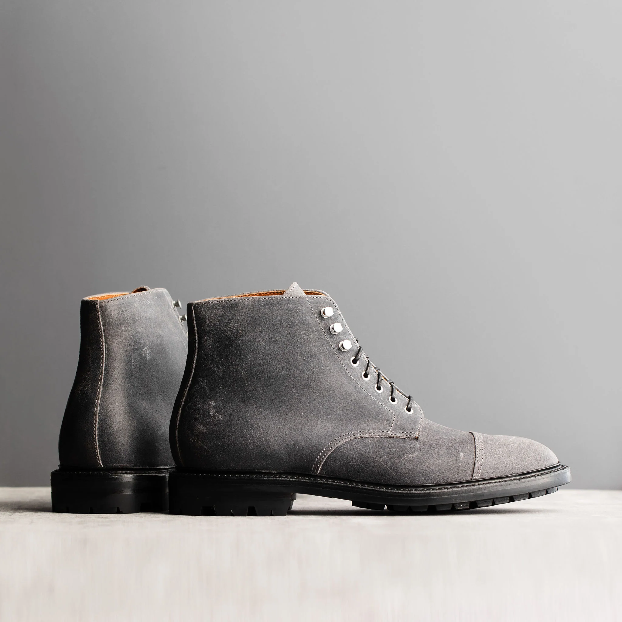 Cap Toe Boot Frost Waxed Commander - Image 5
