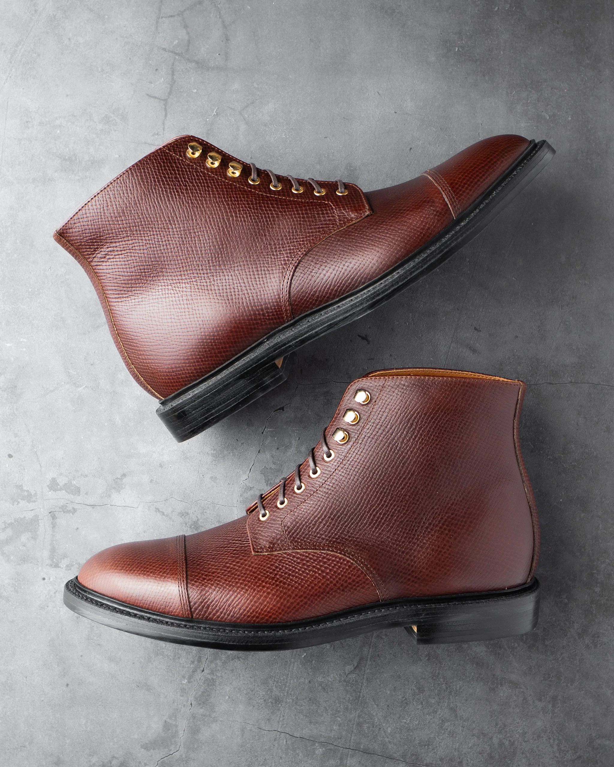 Cap Toe Boot Tan Pioneer Reindeer - Image 5