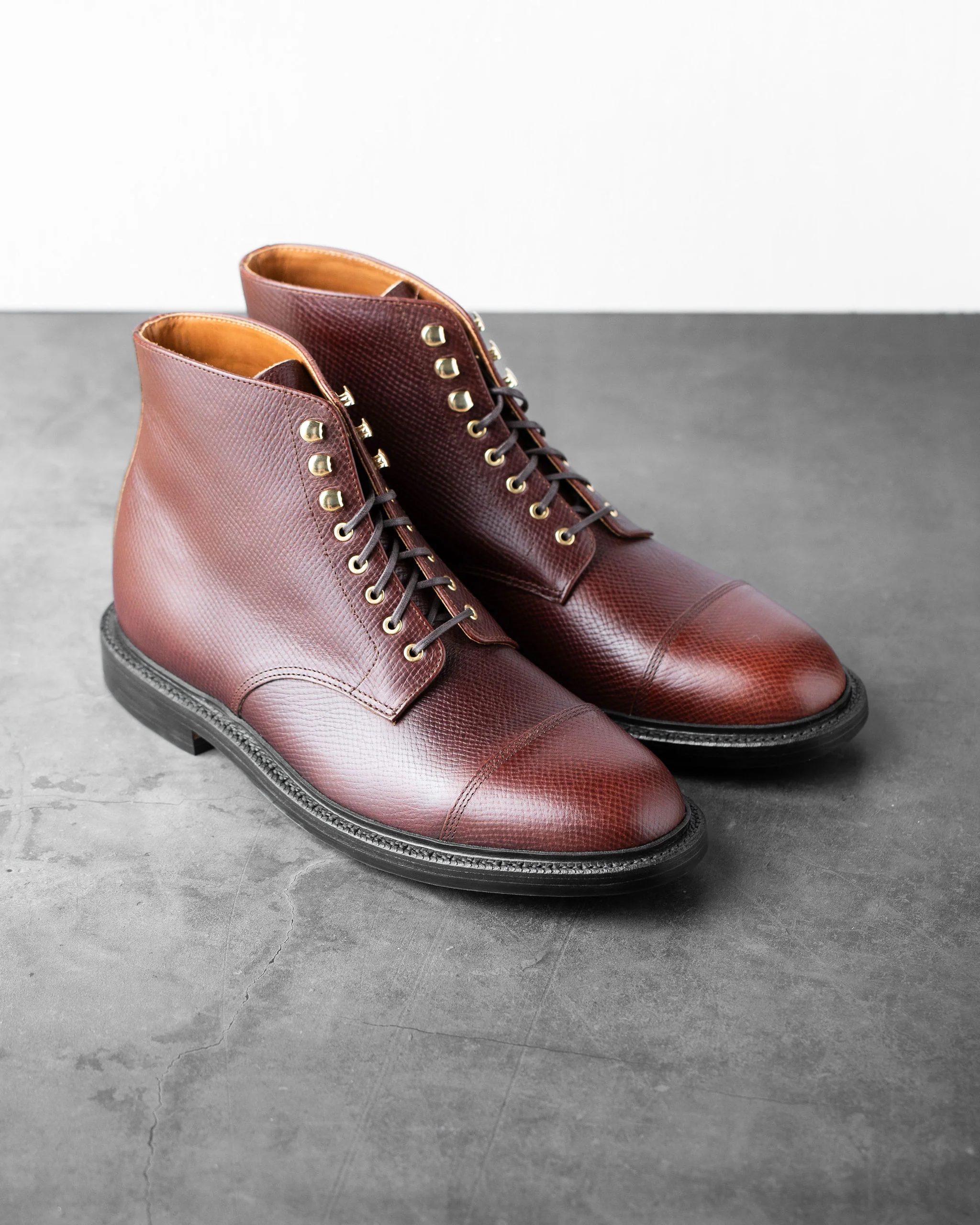 Cap Toe Boot Tan Pioneer Reindeer - Image 6