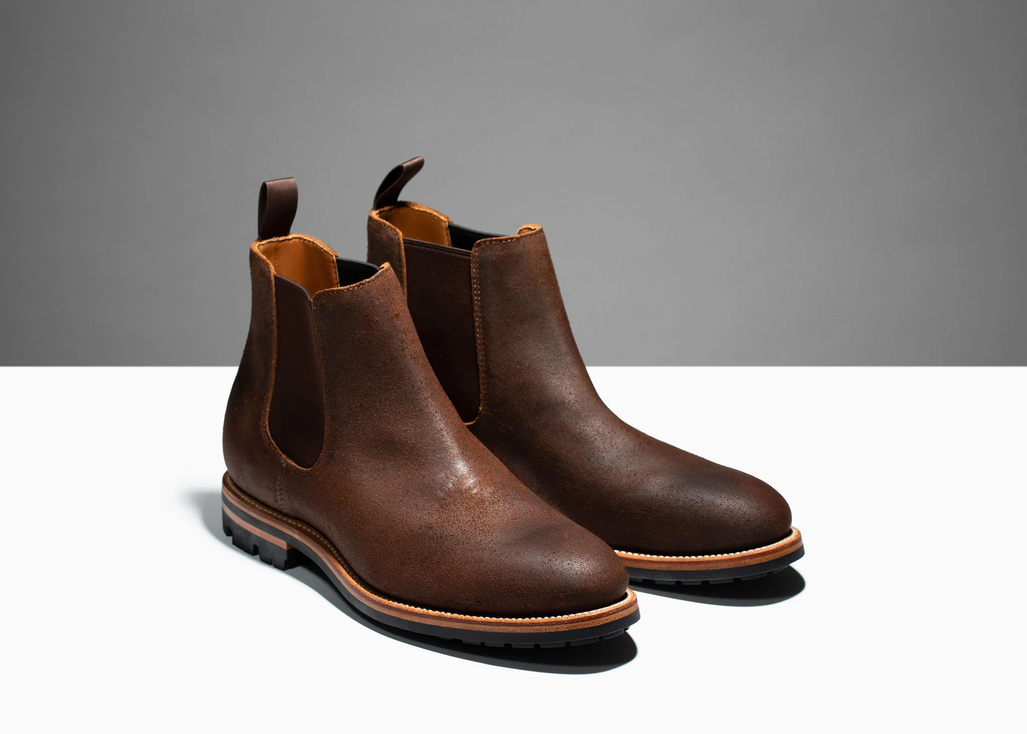 Chelsea Boot - Dark Oak Roughout - Image 4