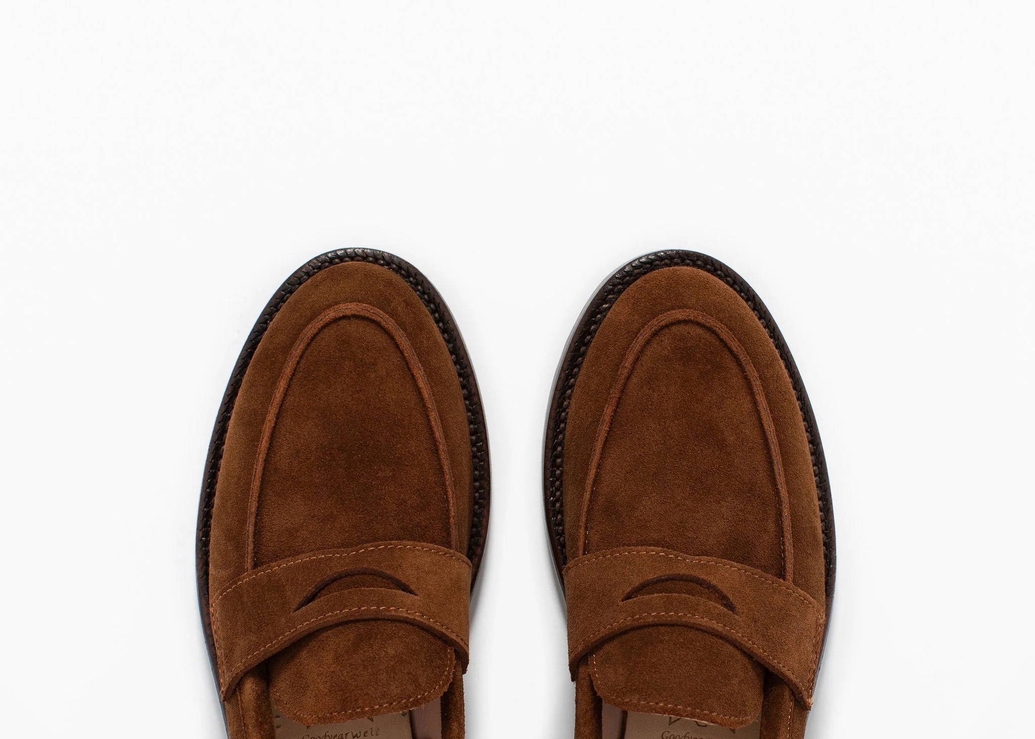 Clara Penny Loafer Bourbon Suede - Image 4