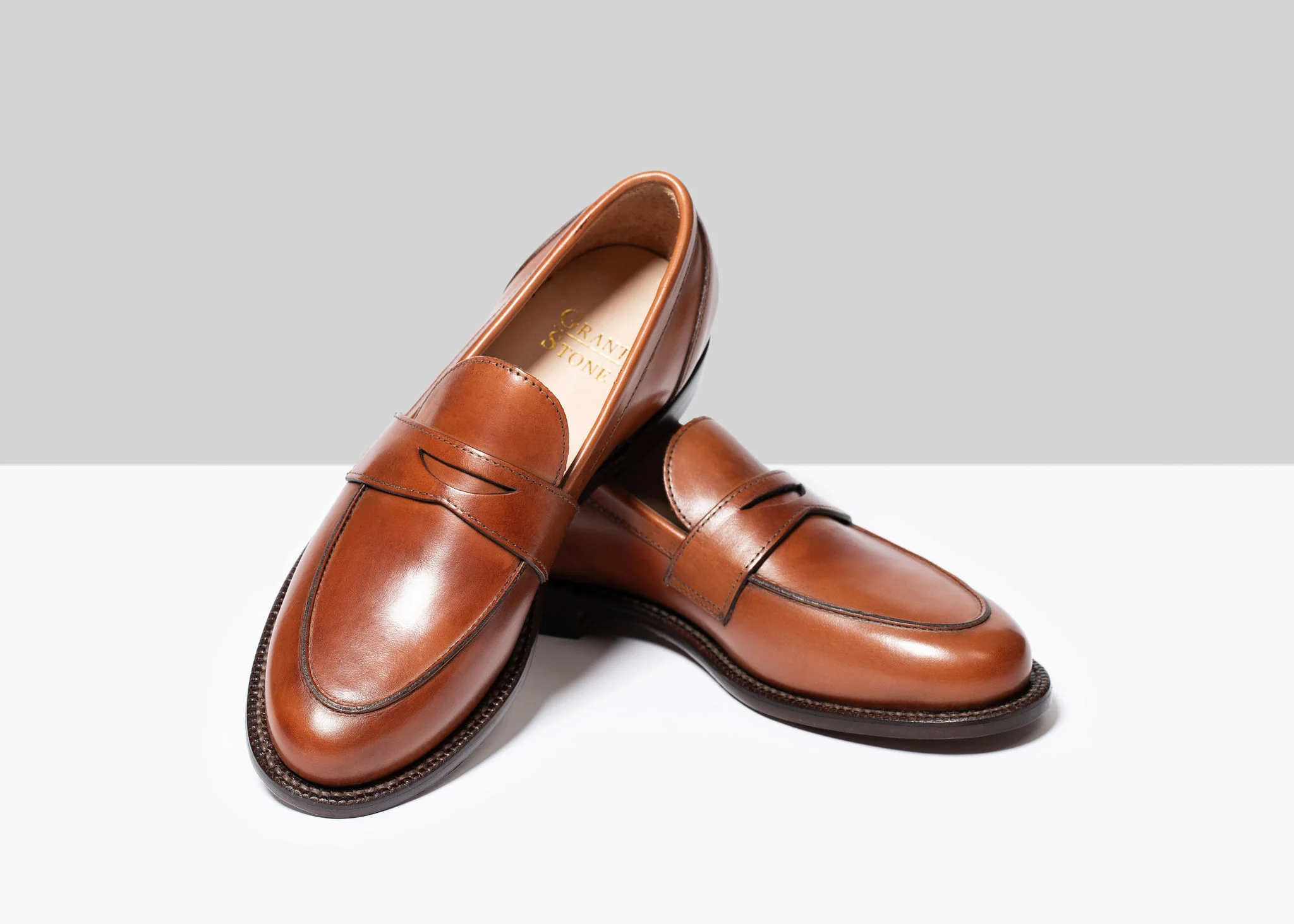 Clara Penny Loafer Chestnut Calf - Image 4