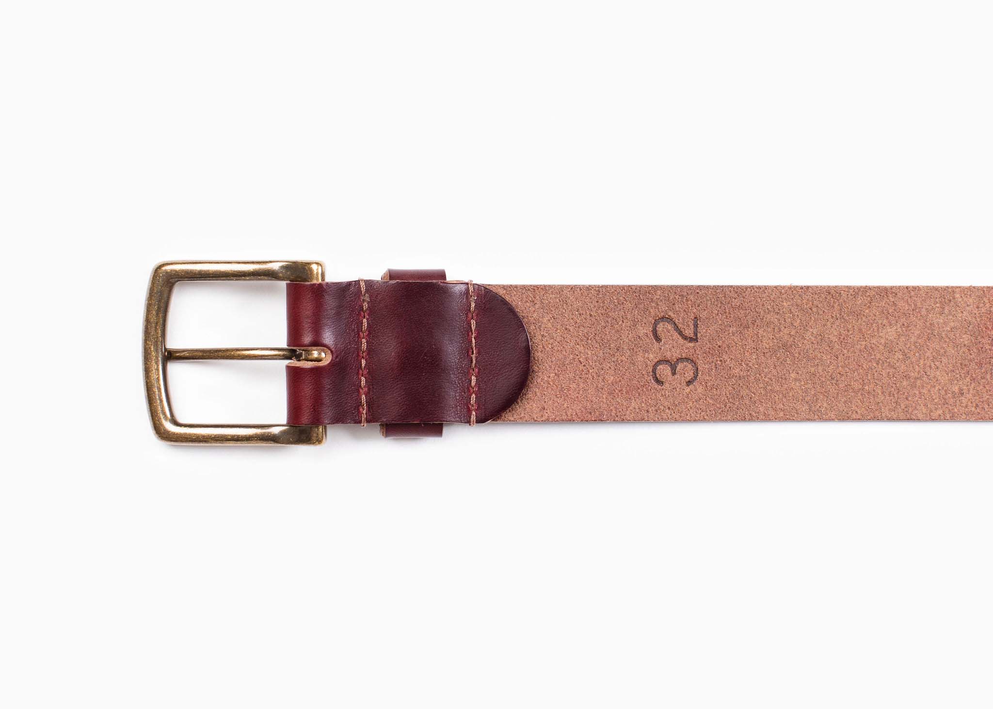 Color #8 Chromexcel Leather Belt - Image 5