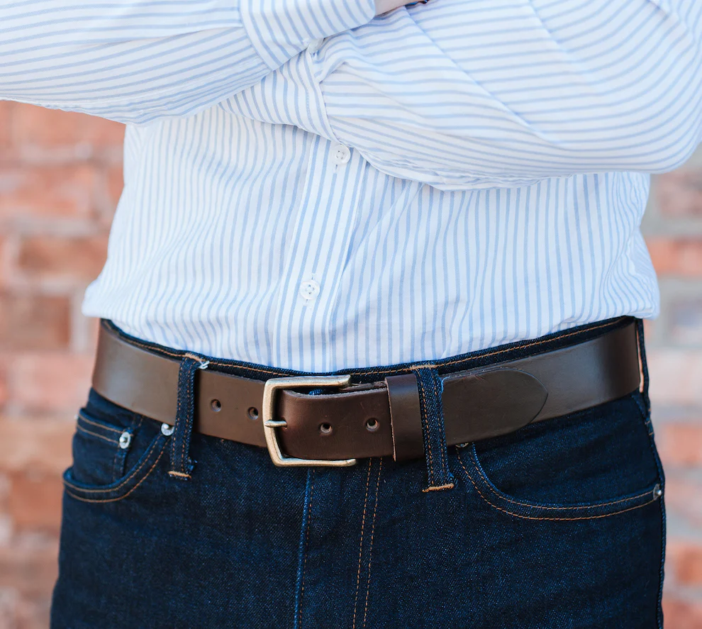 Color #8 Chromexcel Leather Belt - Image 6