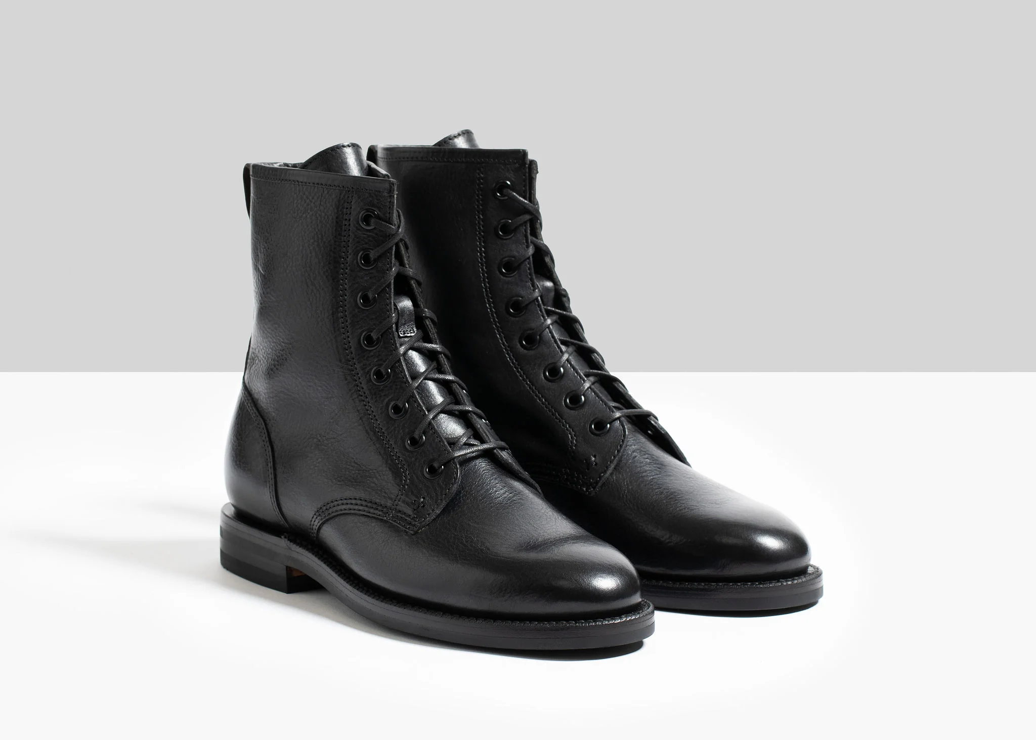 Combat Boot Nero Nappa - Image 3