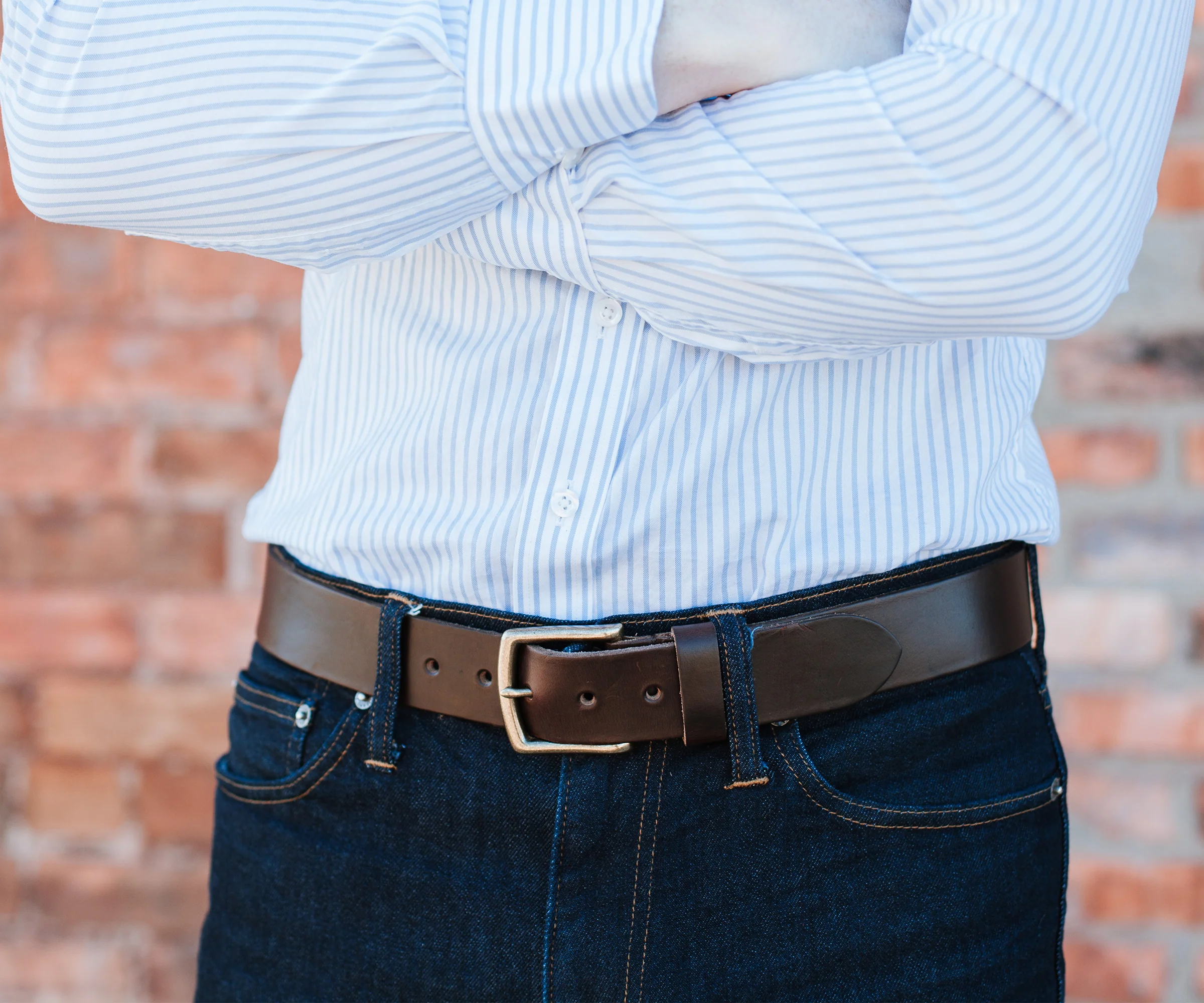 Crimson Chromexcel Leather Belt - Image 6