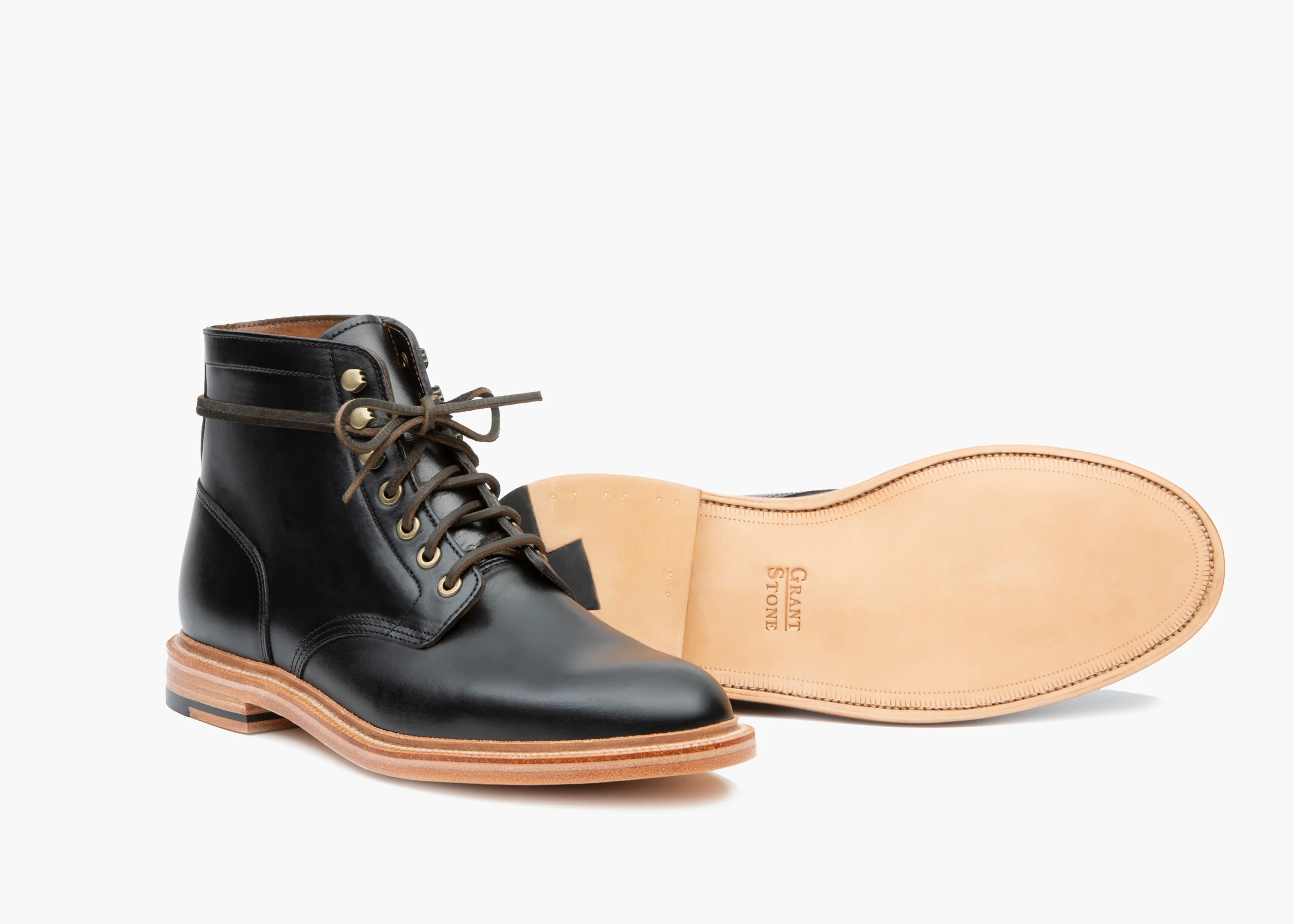 Diesel Boot Black Chromexcel / Leather Outsole - Image 2