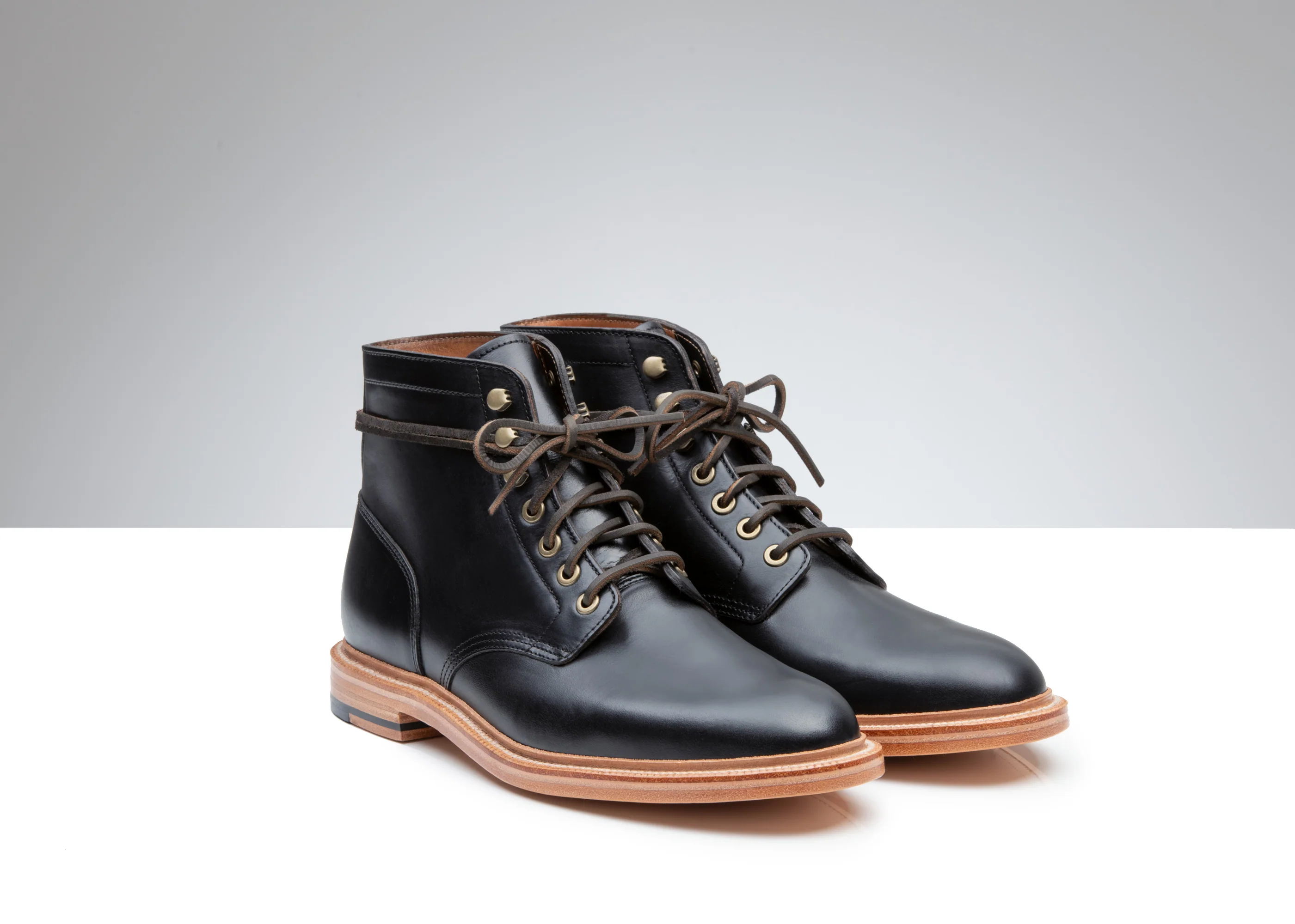 Diesel Boot Black Chromexcel / Leather Outsole - Image 4