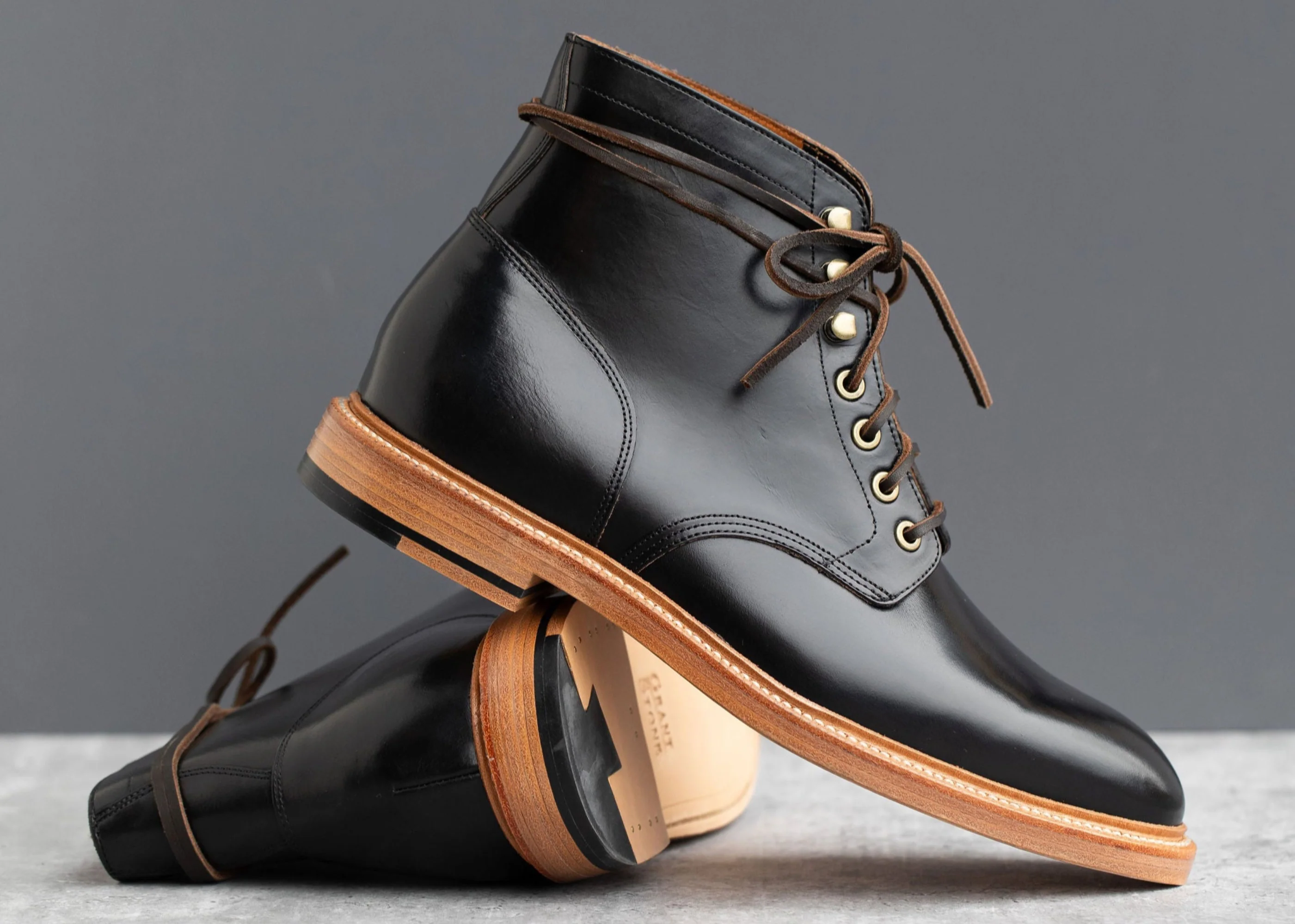 Diesel Boot Black Chromexcel / Leather Outsole - Image 5