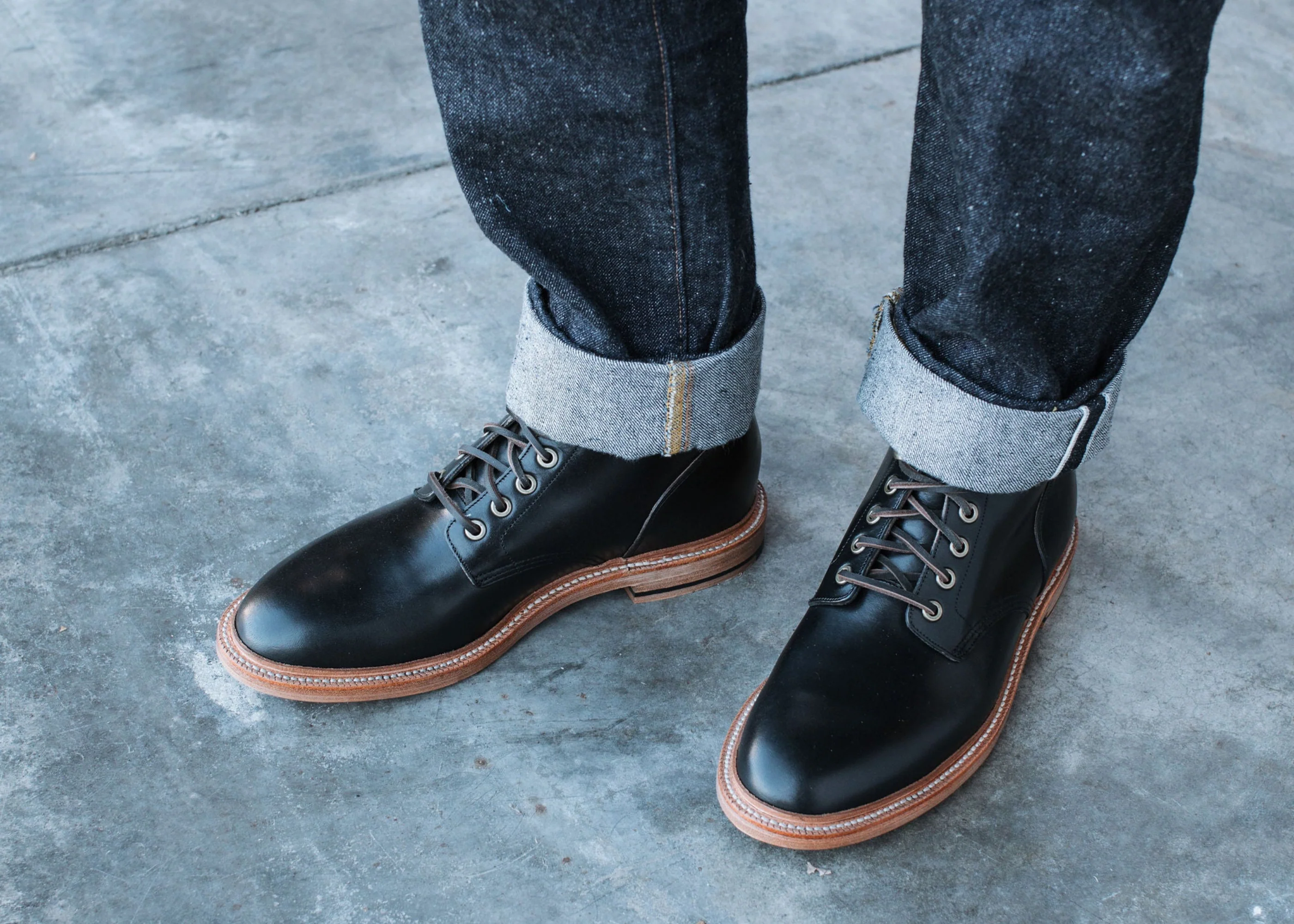 Diesel Boot Black Chromexcel / Leather Outsole - Image 6