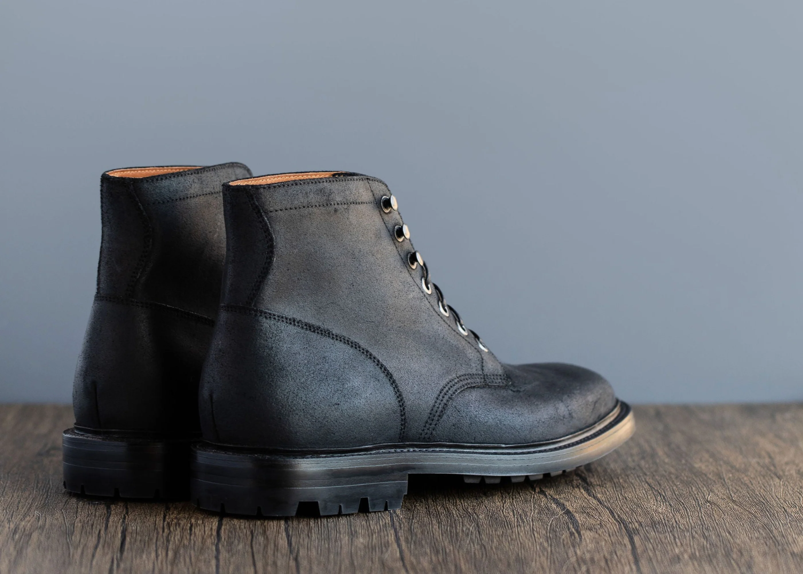 Diesel Boot Black Waxed Commander - Image 6