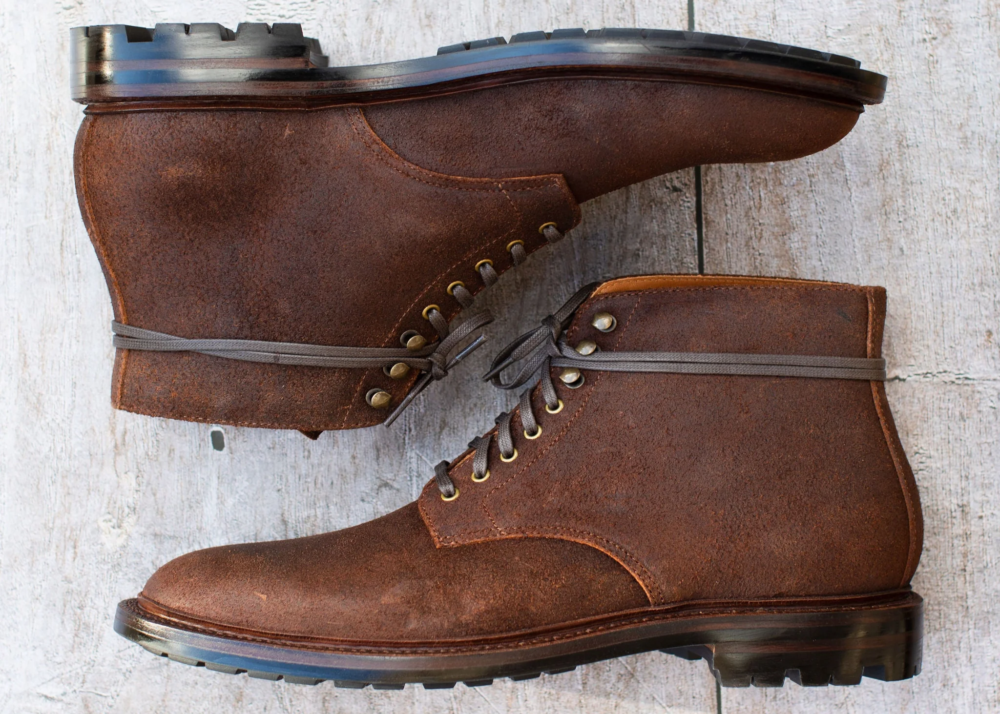 Edward Boot Dark Oak Roughout - Image 5
