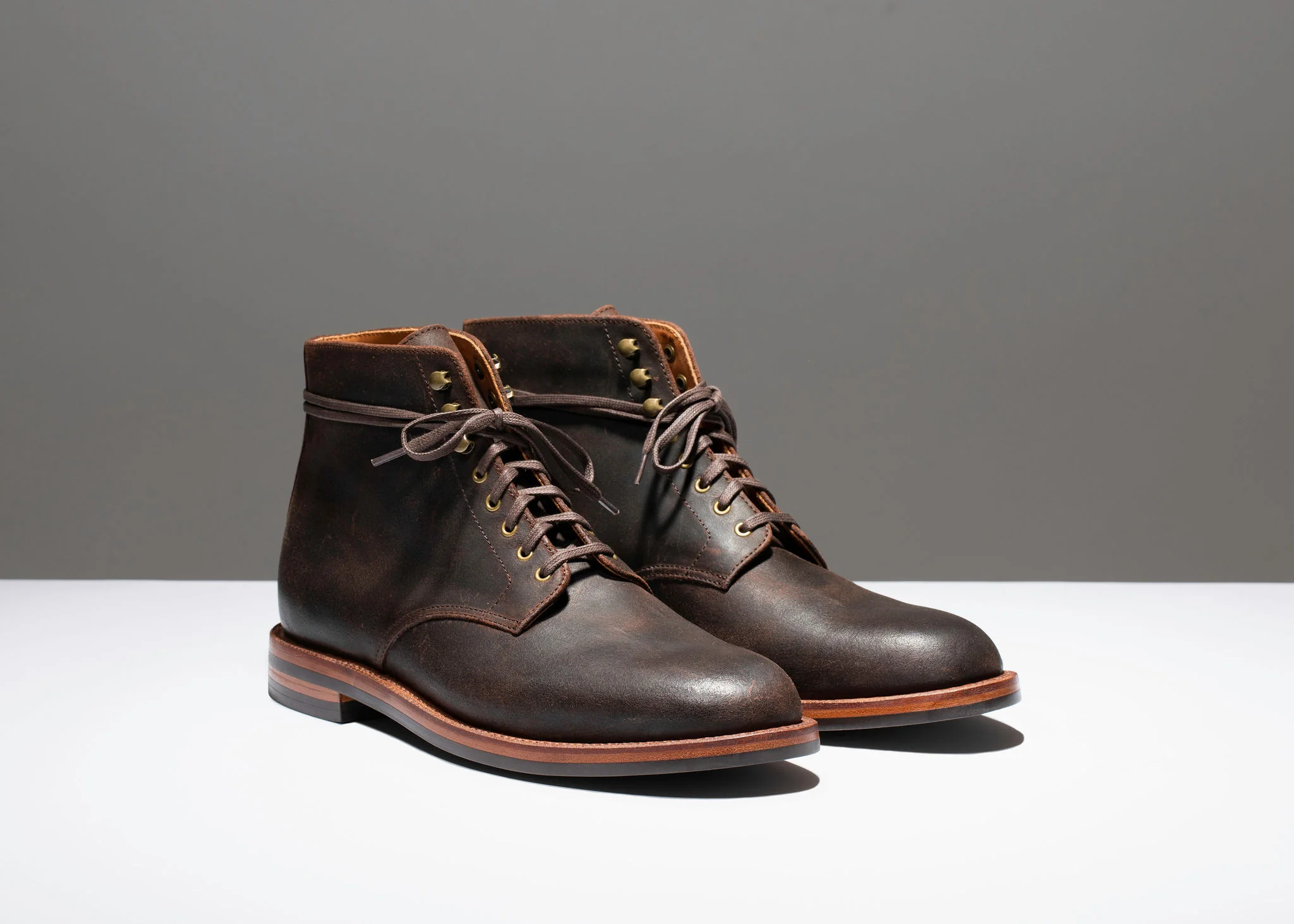 Edward Boot Tobacco Waxed Commander - Image 4
