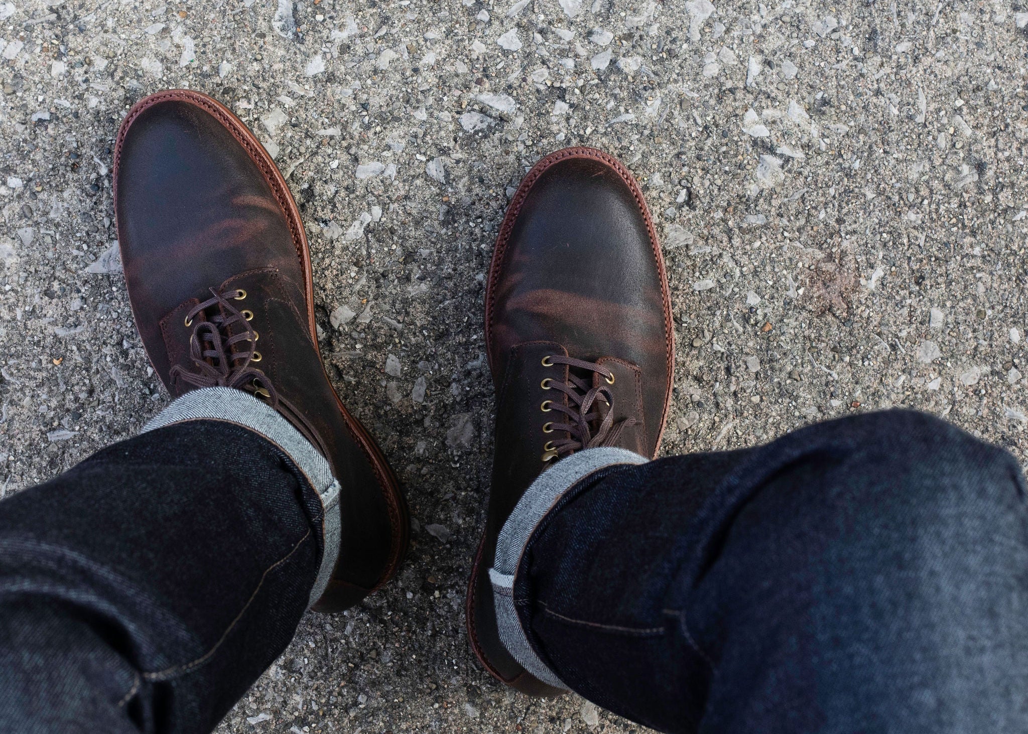 Edward Boot Tobacco Waxed Commander - Image 5