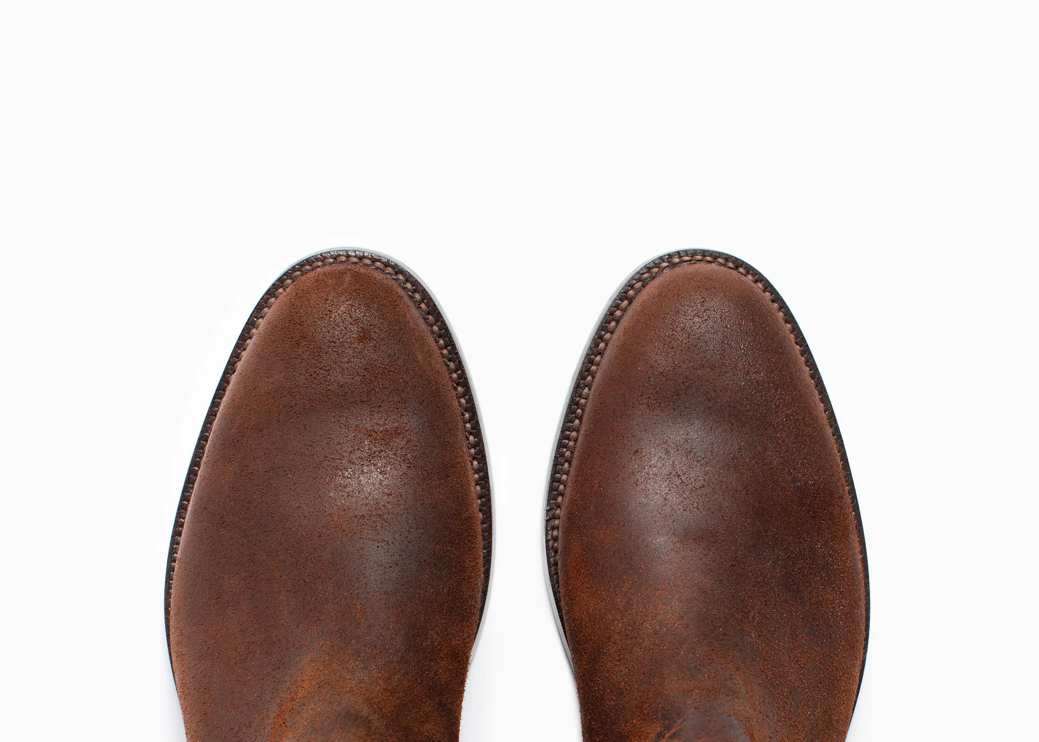 Elias Side-Zip Dark Oak Roughout - Image 3