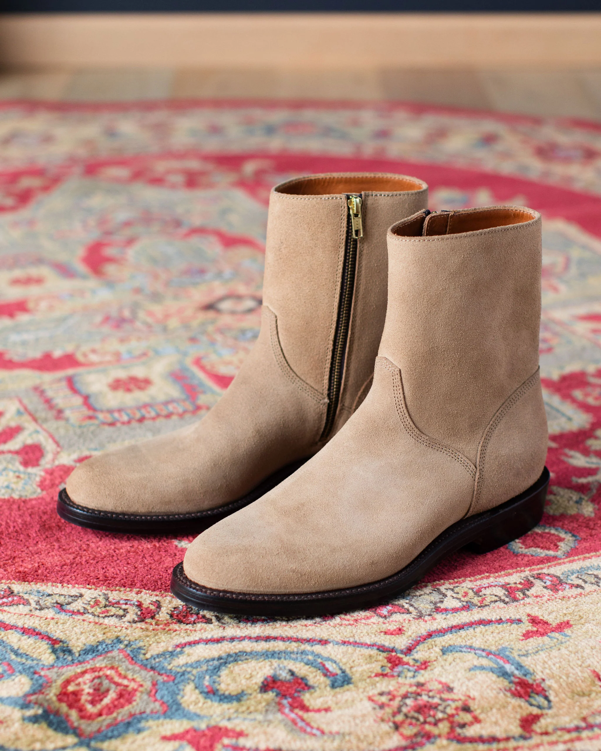Elias Side-Zip Natural Roughout Chromexcel - Image 6
