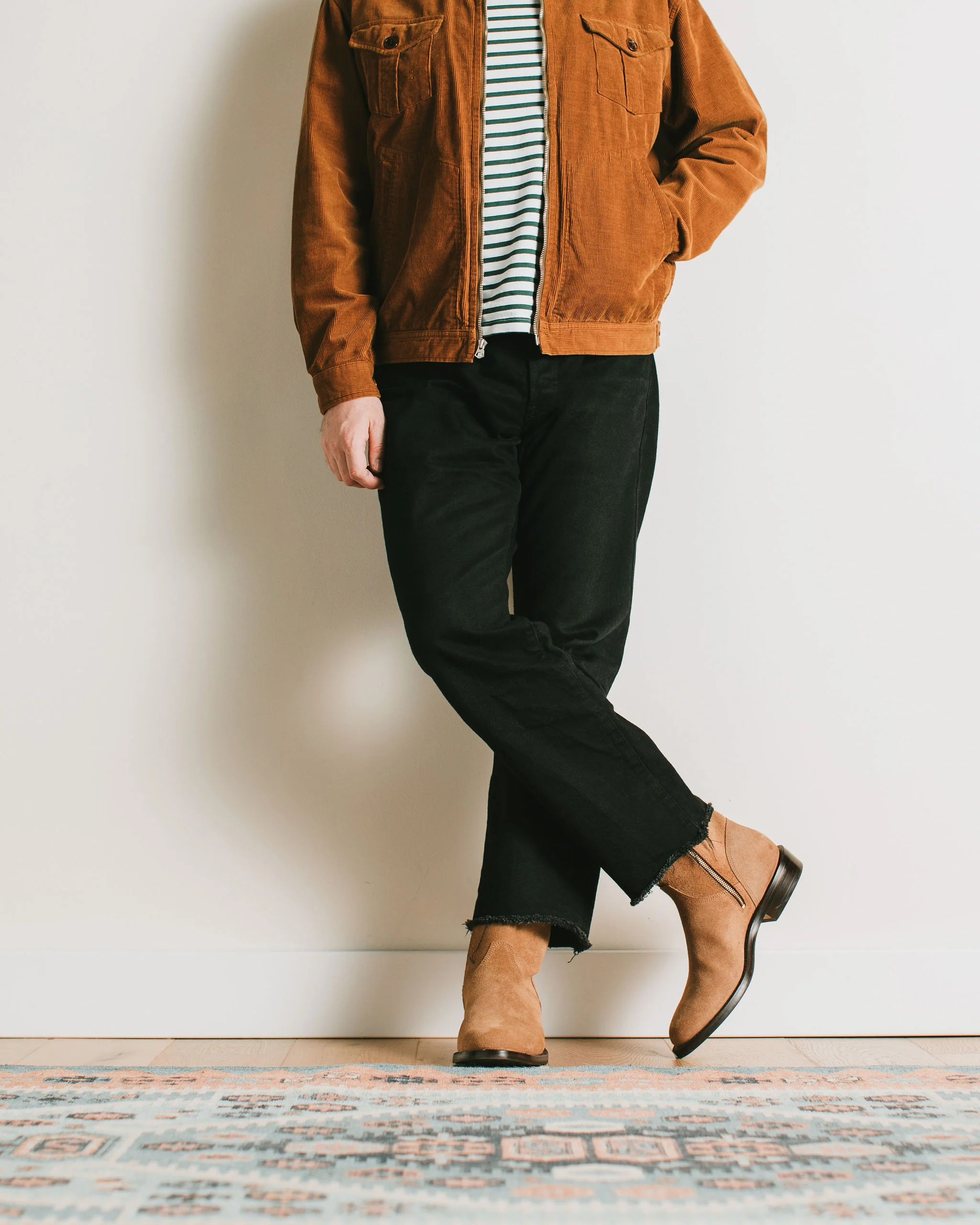 Elias Side-Zip Natural Roughout Chromexcel - Image 9