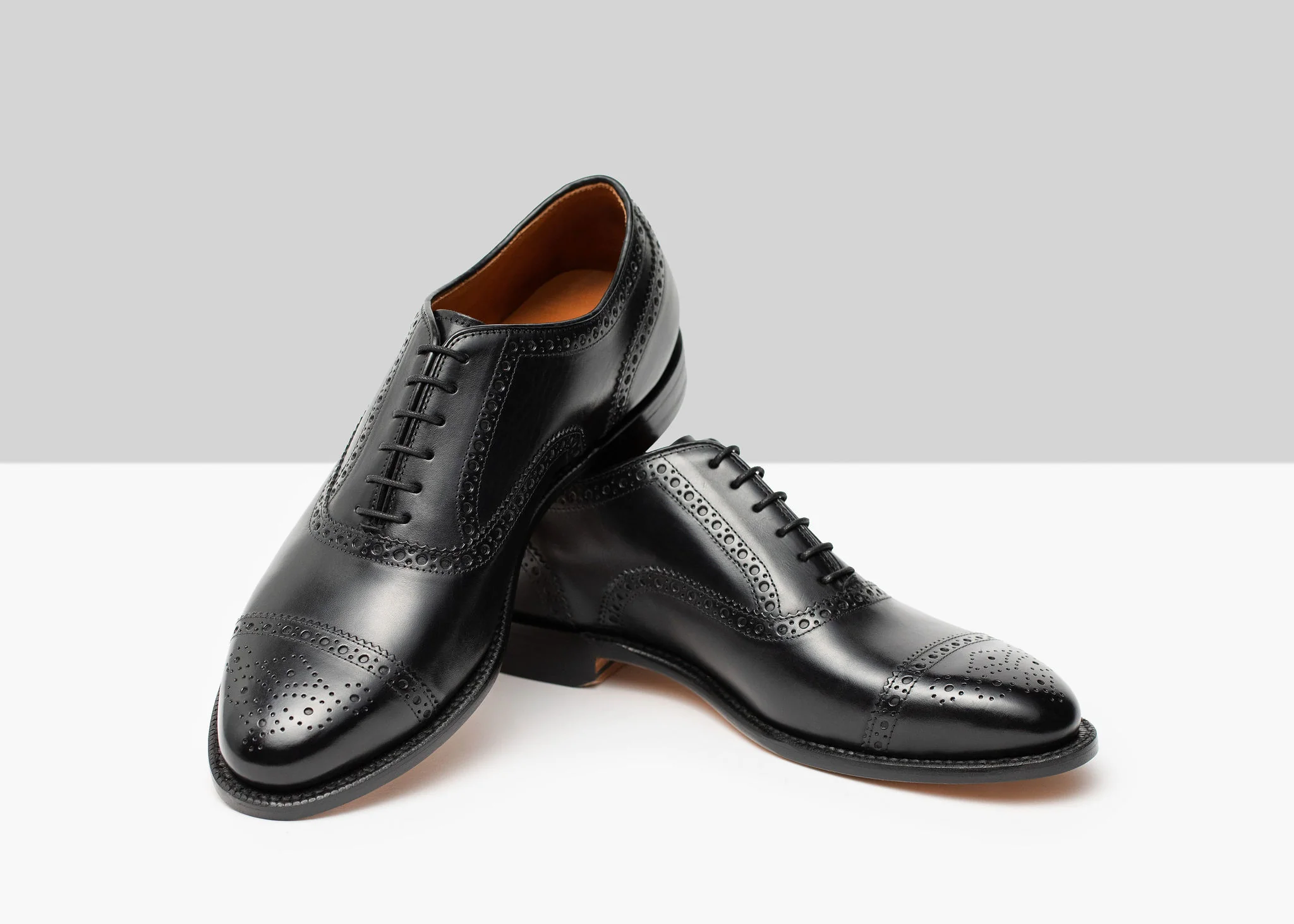 Fairfield Oxford - Black Calf - Image 3