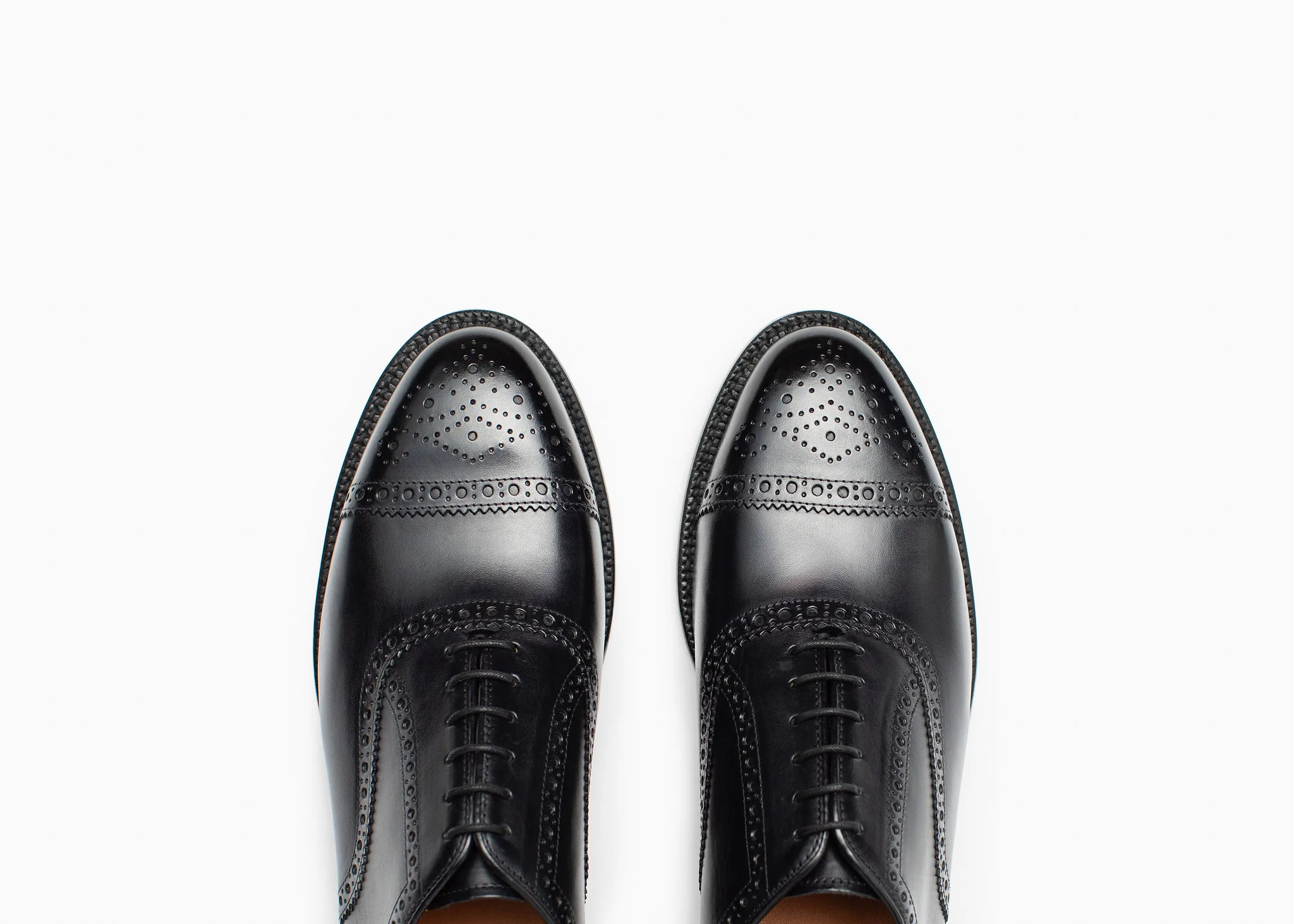 Fairfield Oxford - Black Calf - Image 4