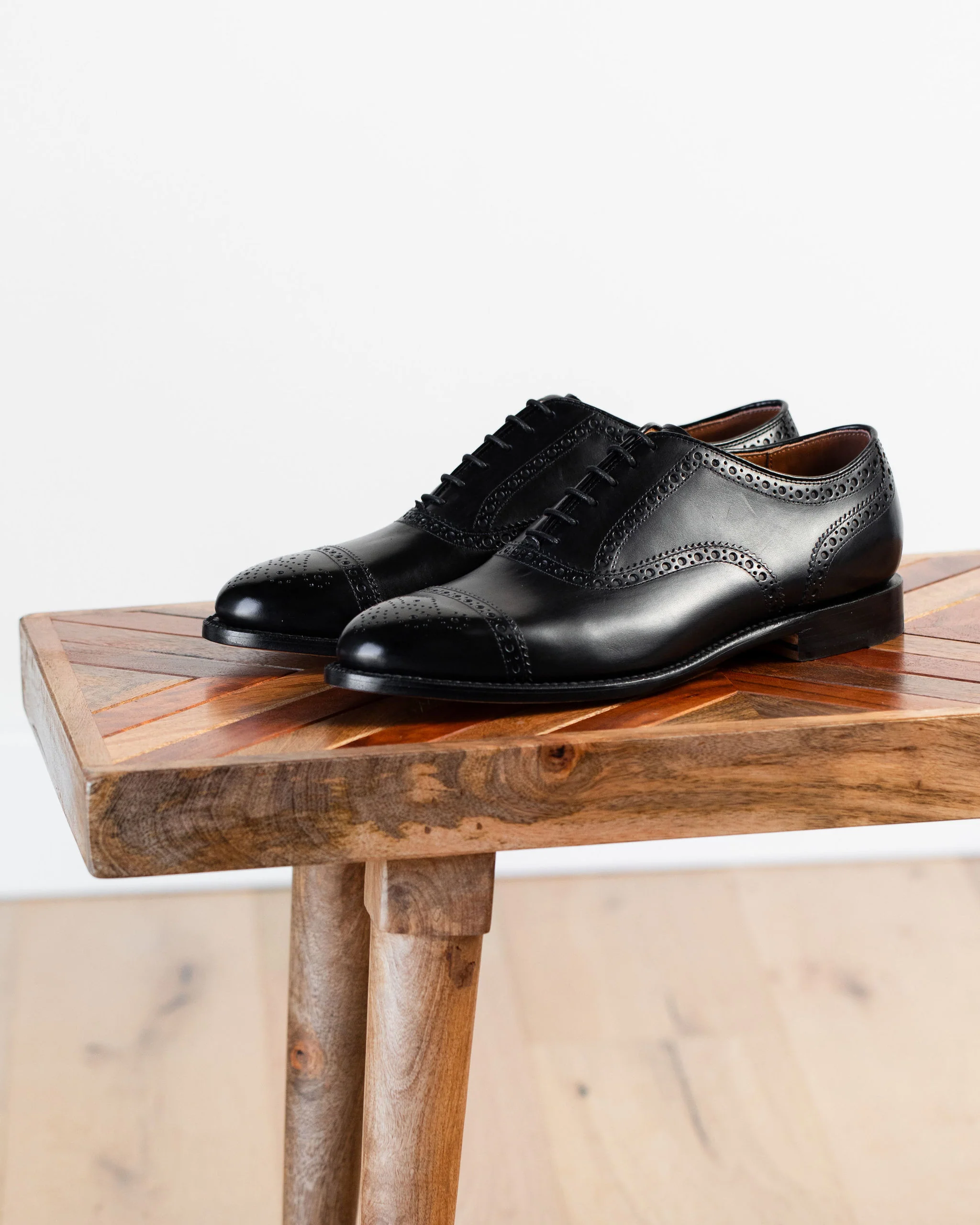 Fairfield Oxford - Black Calf - Image 6
