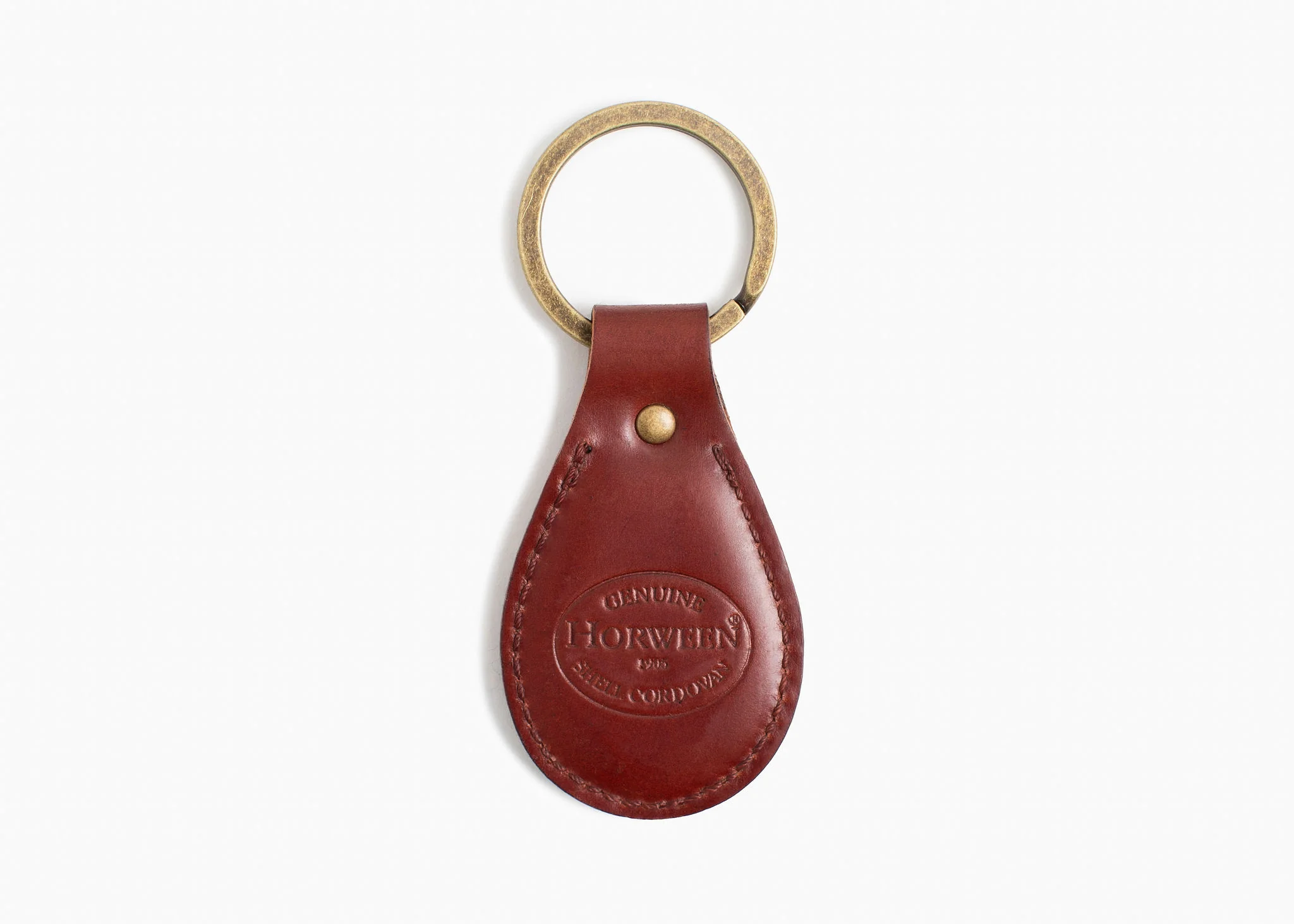 Garnet Shell Cordovan Key Fob - Image 3