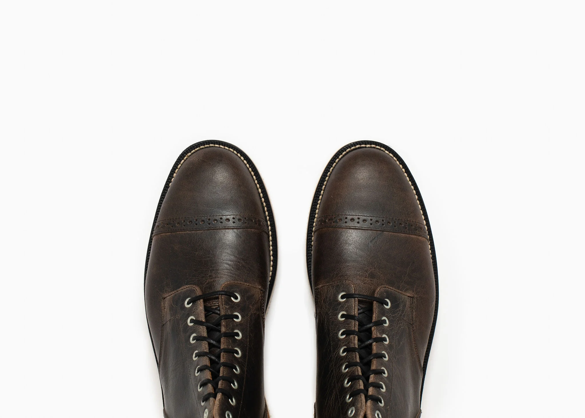 Garrison Boot Black Waxed Deer - Image 3