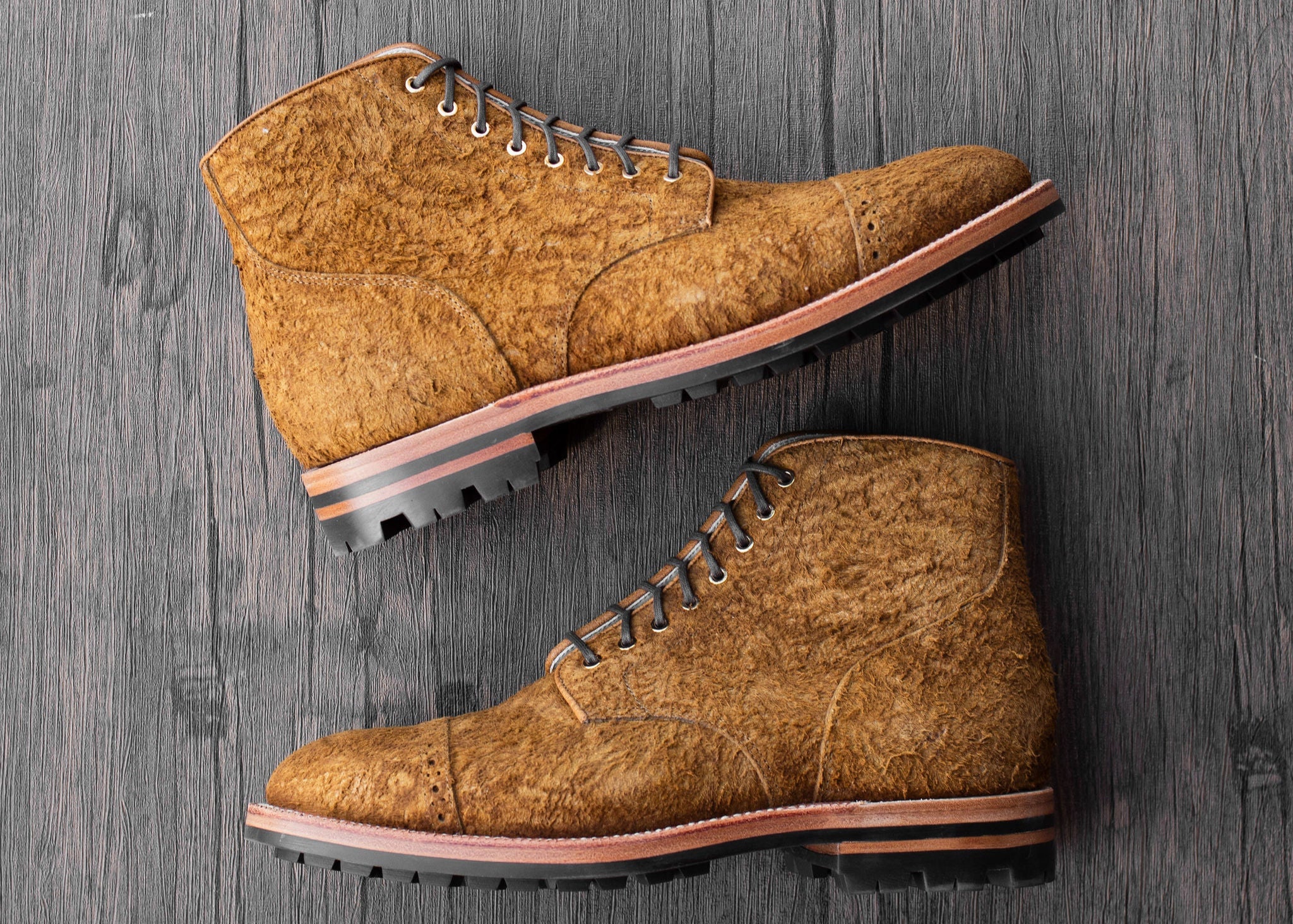 Garrison Boot Bronze Rough Suede - Image 5