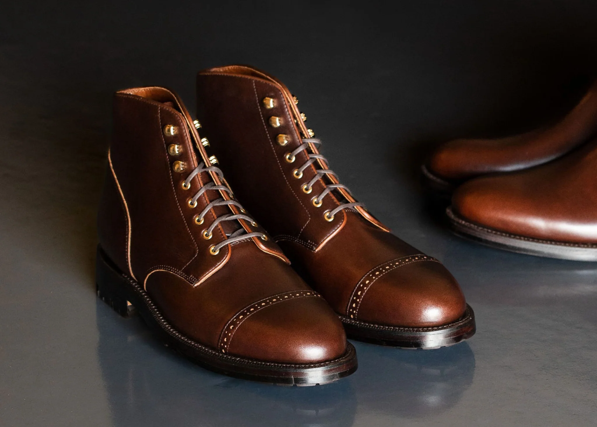 Garrison Boot Crimson Chromexcel - Image 6