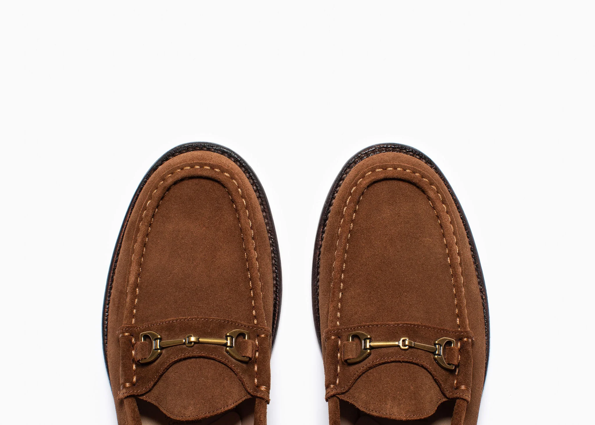 Horsebit Loafer Bourbon Suede - Image 3