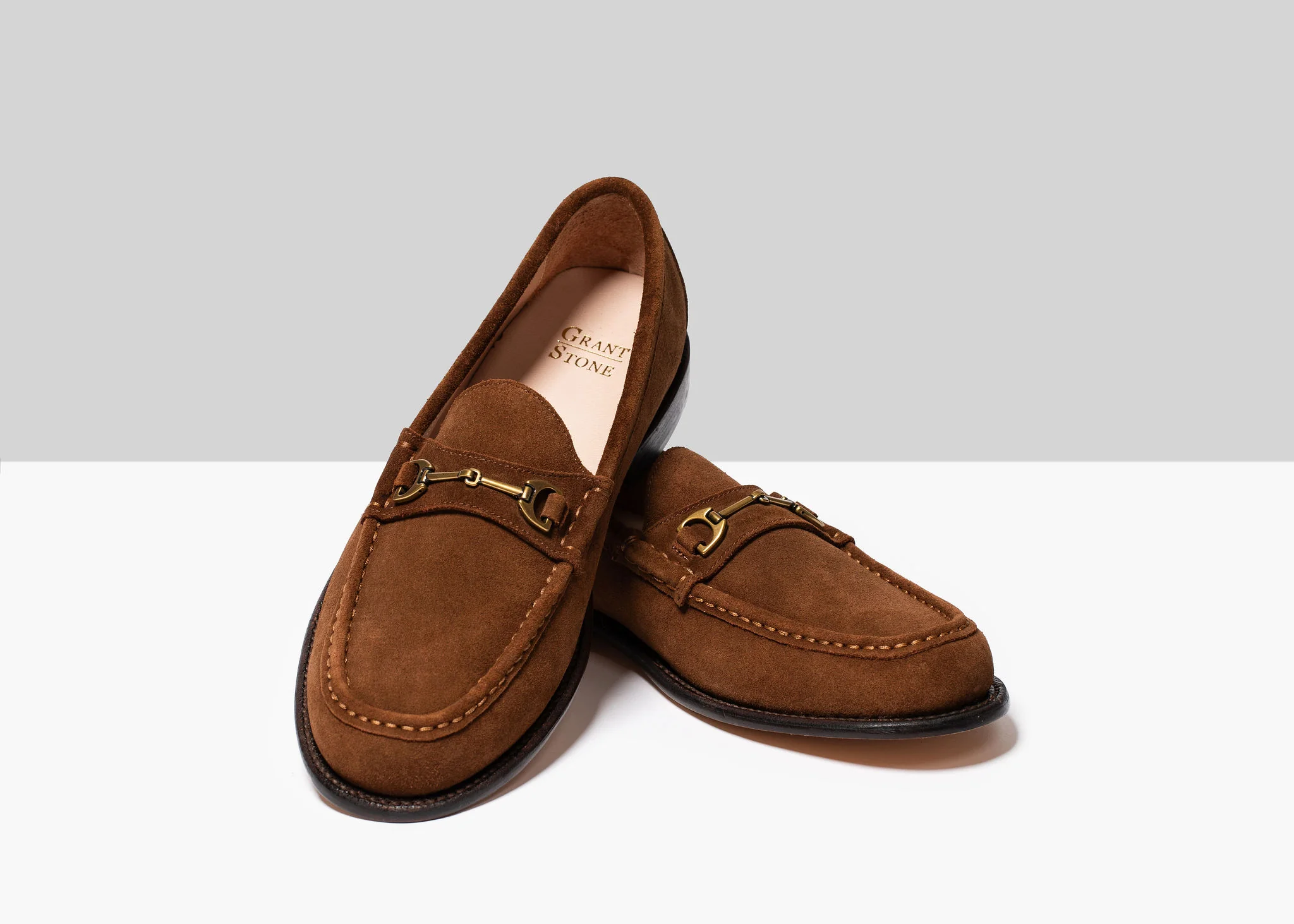 Horsebit Loafer Bourbon Suede - Image 4