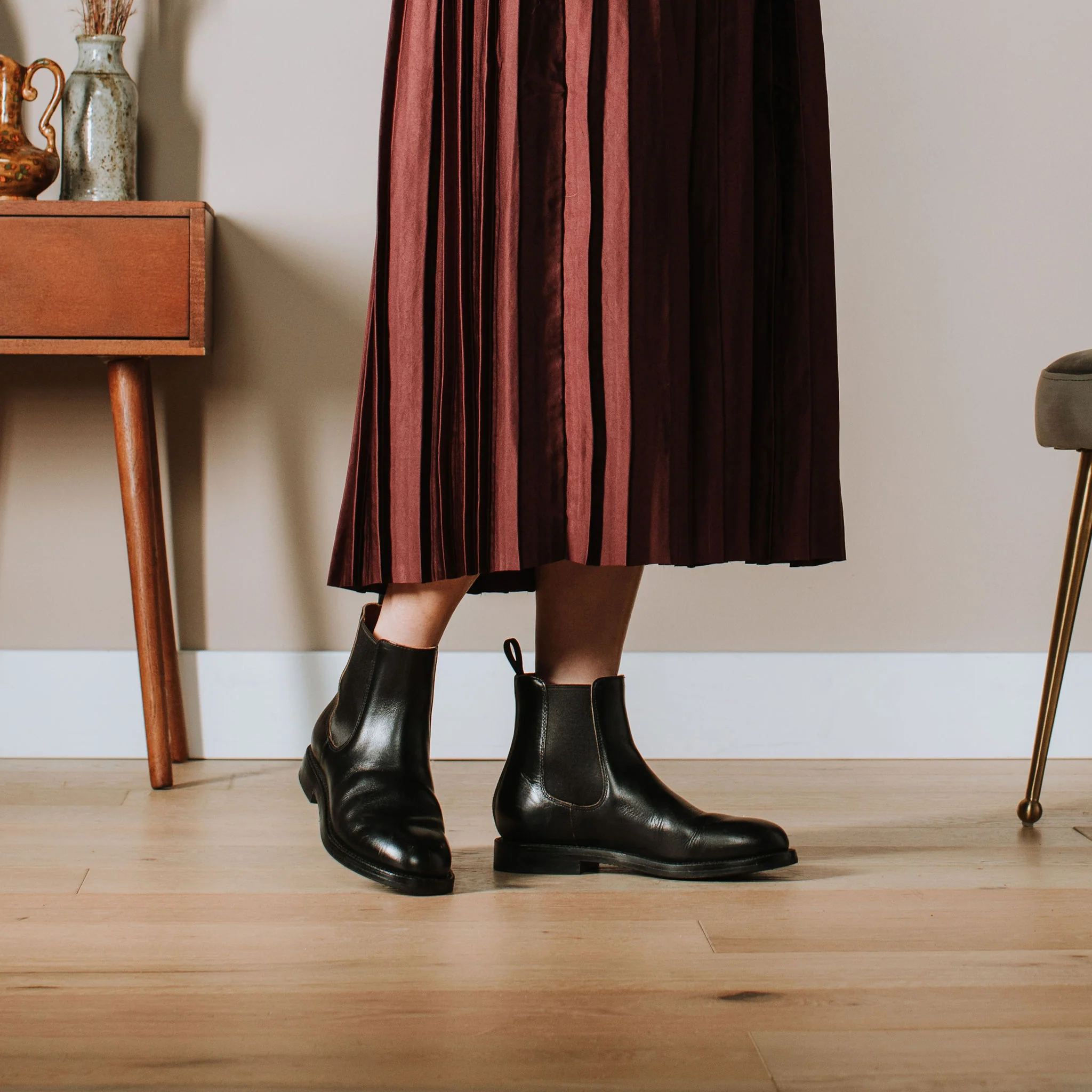 Josephine Chelsea Boot Black Chromexcel - Image 7