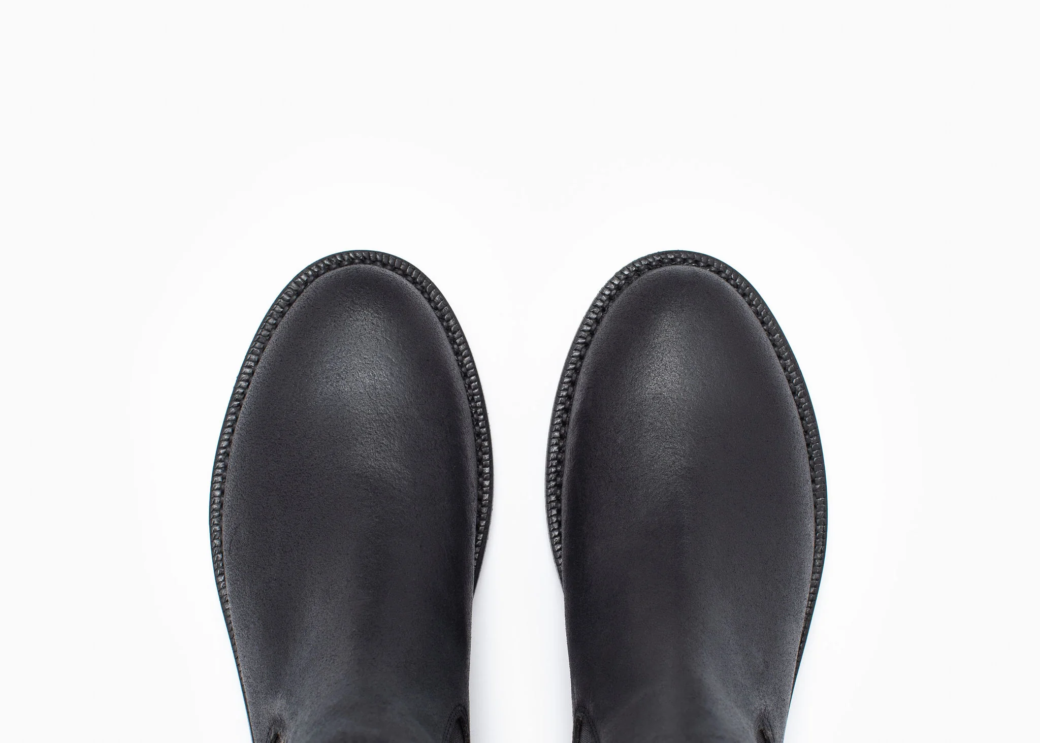 Josephine Chelsea Boot Black Waxed Commander - Image 3