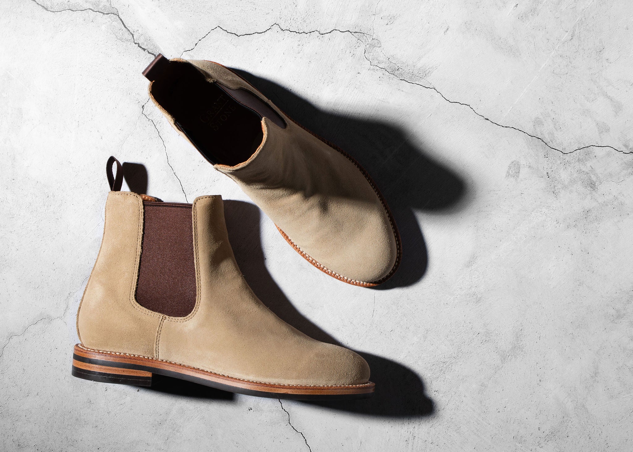 Josephine Chelsea Boot Tan Suede - Image 3