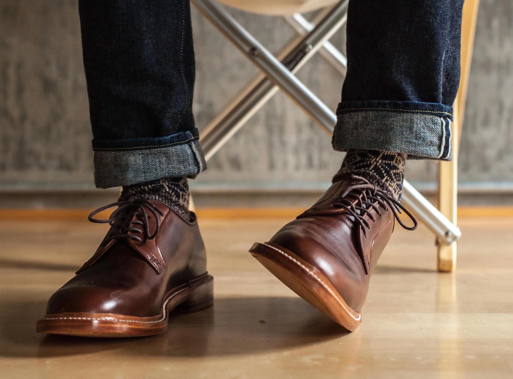 Plain Toe Crimson Chromexcel - Image 7