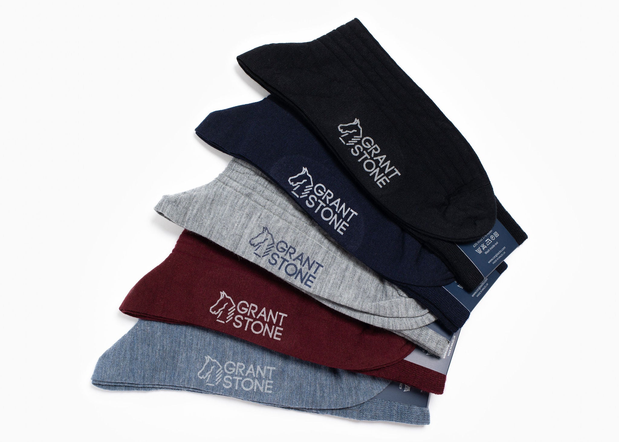 Corgi x Grant Stone Lightweight Wool Sock - Image 7