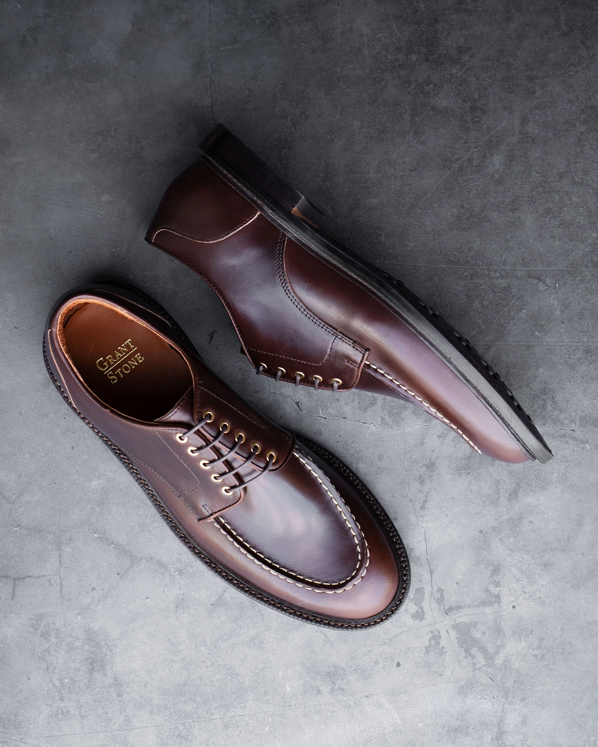 Moc Toe Derby Crimson Chromexcel - Image 6