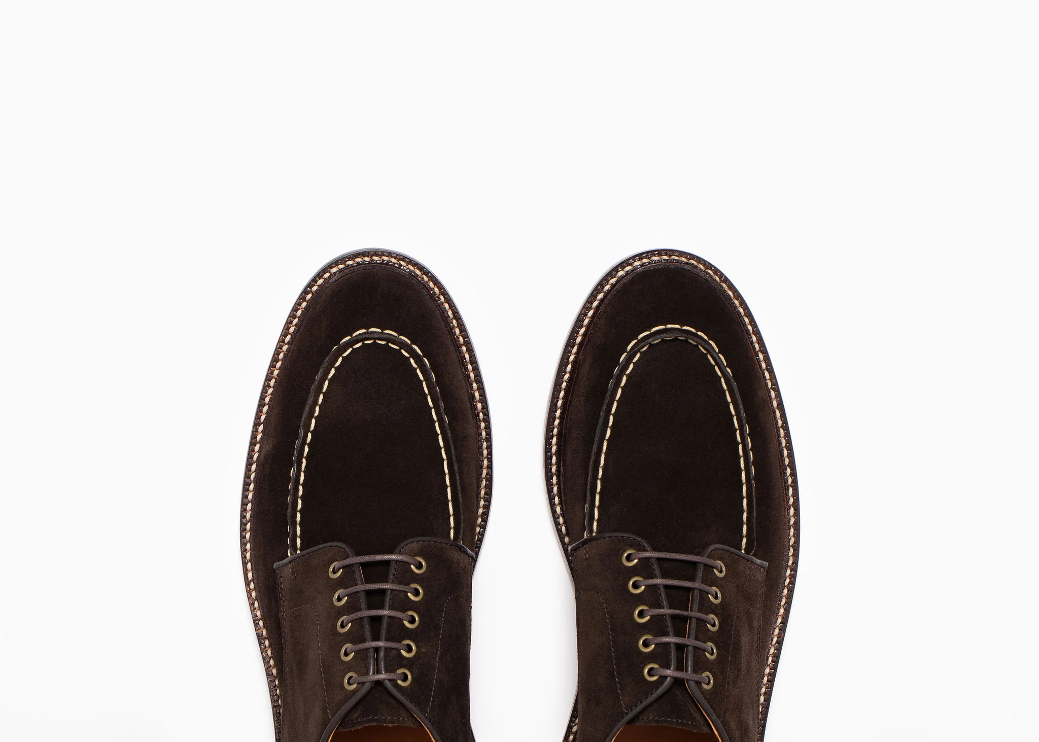Moc Toe Derby Espresso Suede - Image 3