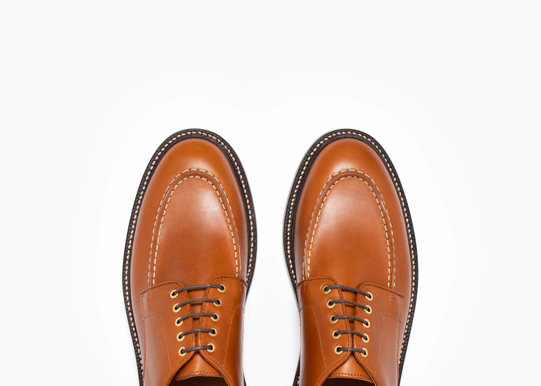 Moc Toe Derby Saddle Tan - Image 3