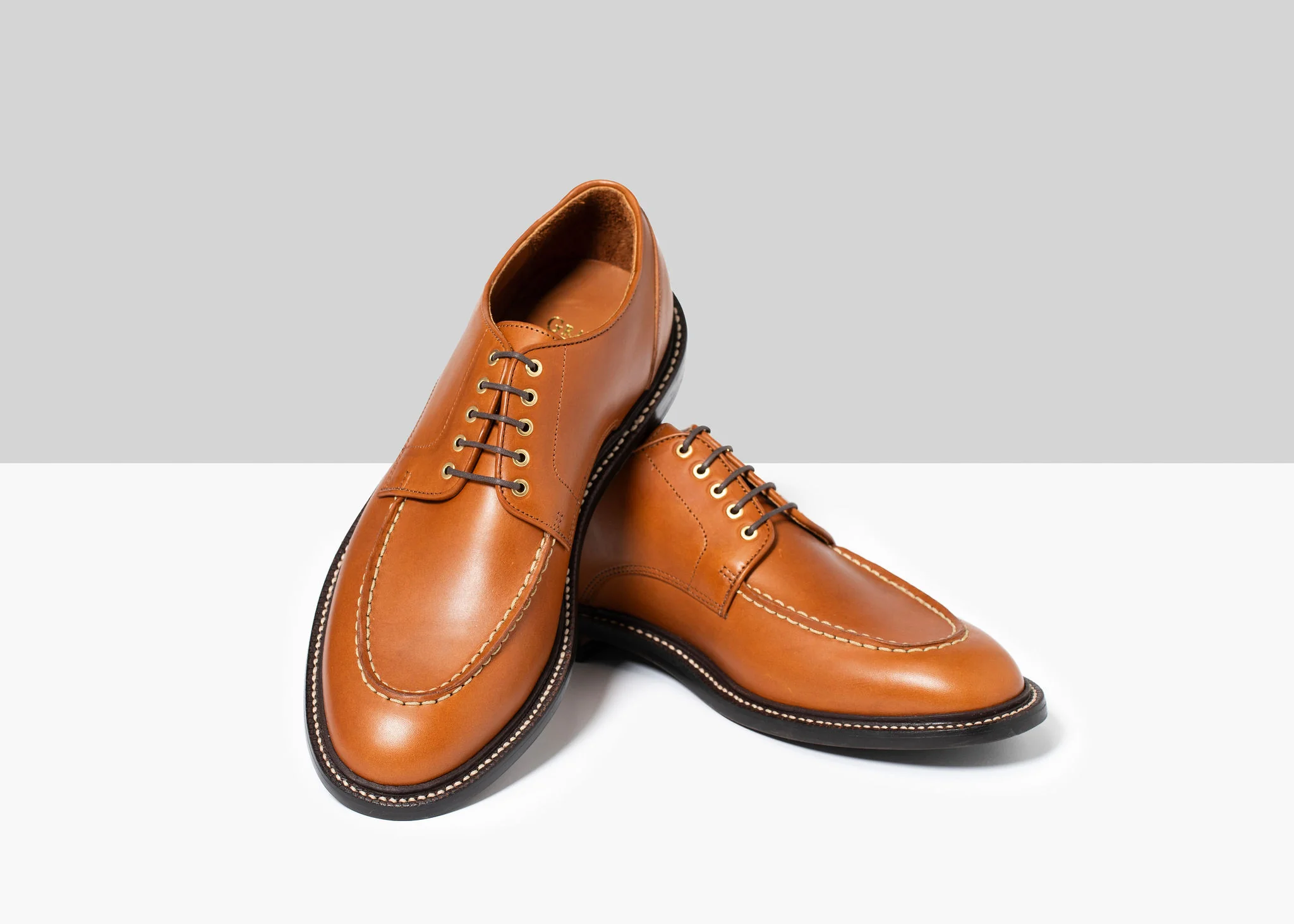 Moc Toe Derby Saddle Tan - Image 4