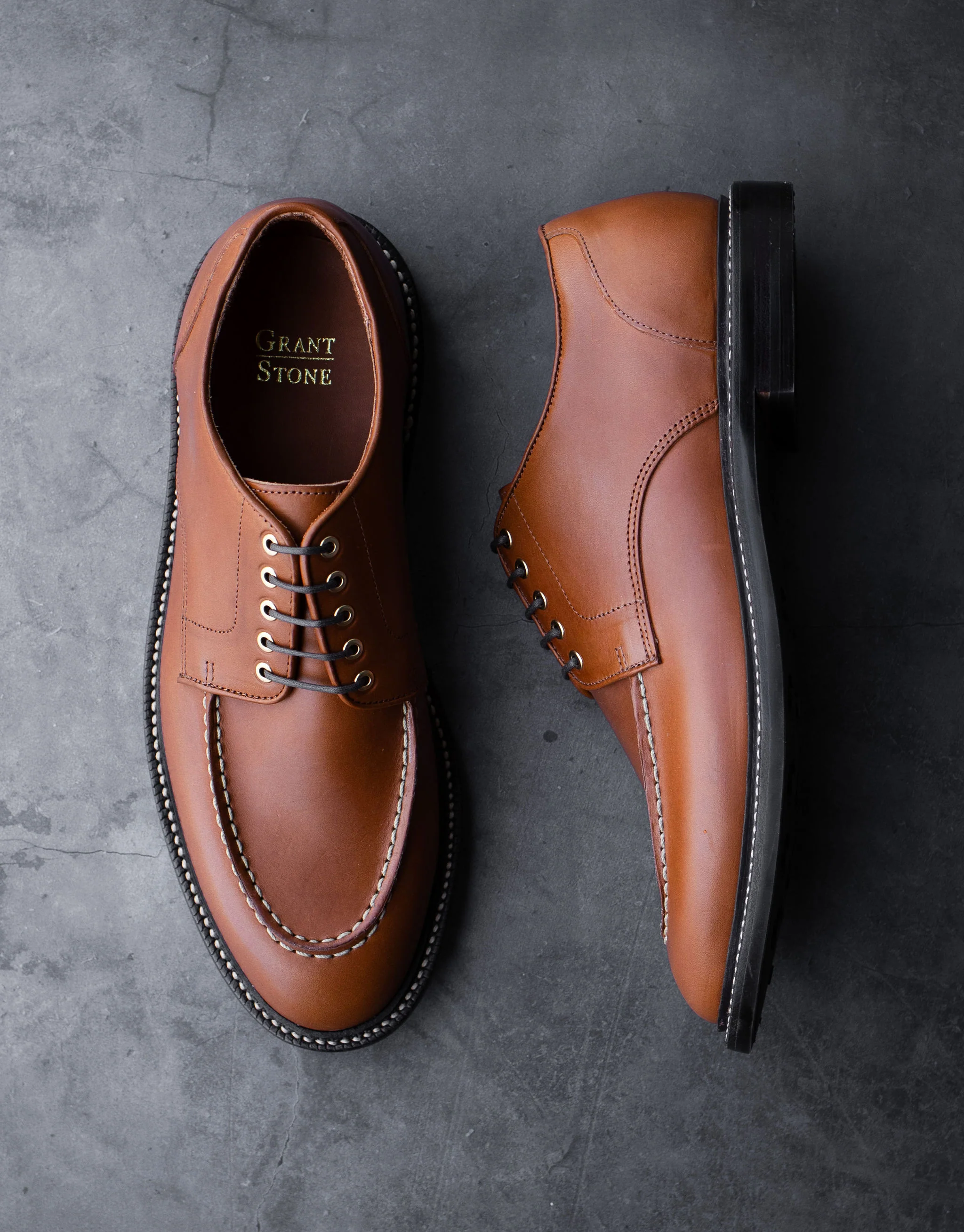 Moc Toe Derby Saddle Tan - Image 5