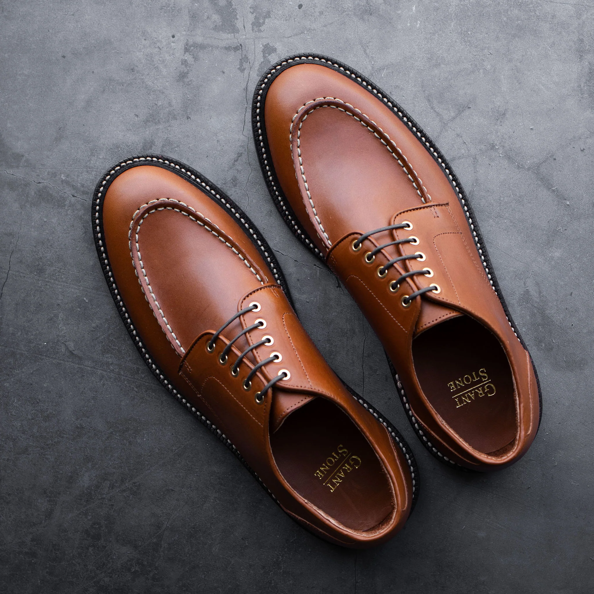 Moc Toe Derby Saddle Tan - Image 6