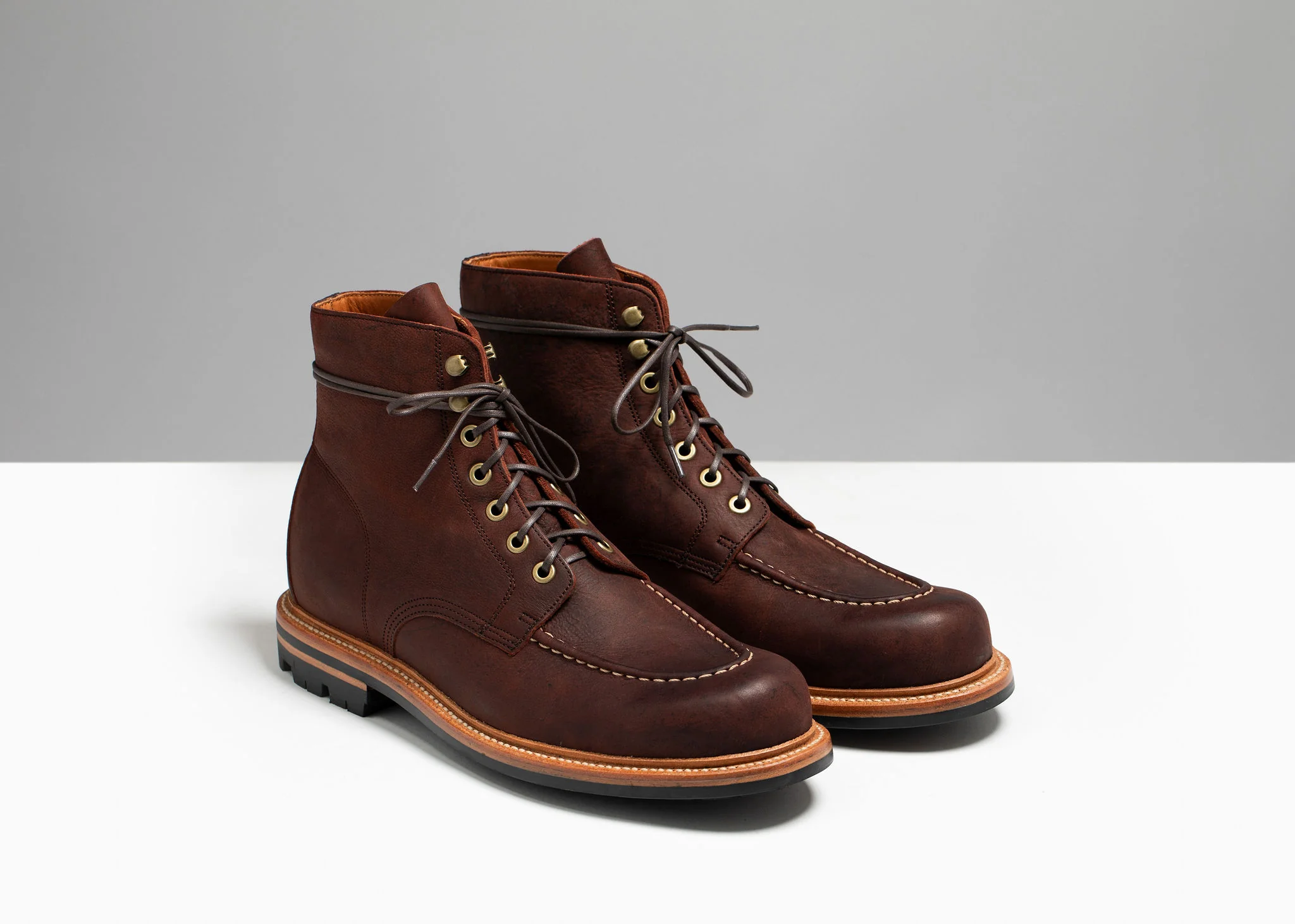 Brass Boot Dark Burgundy Kudu - Image 4