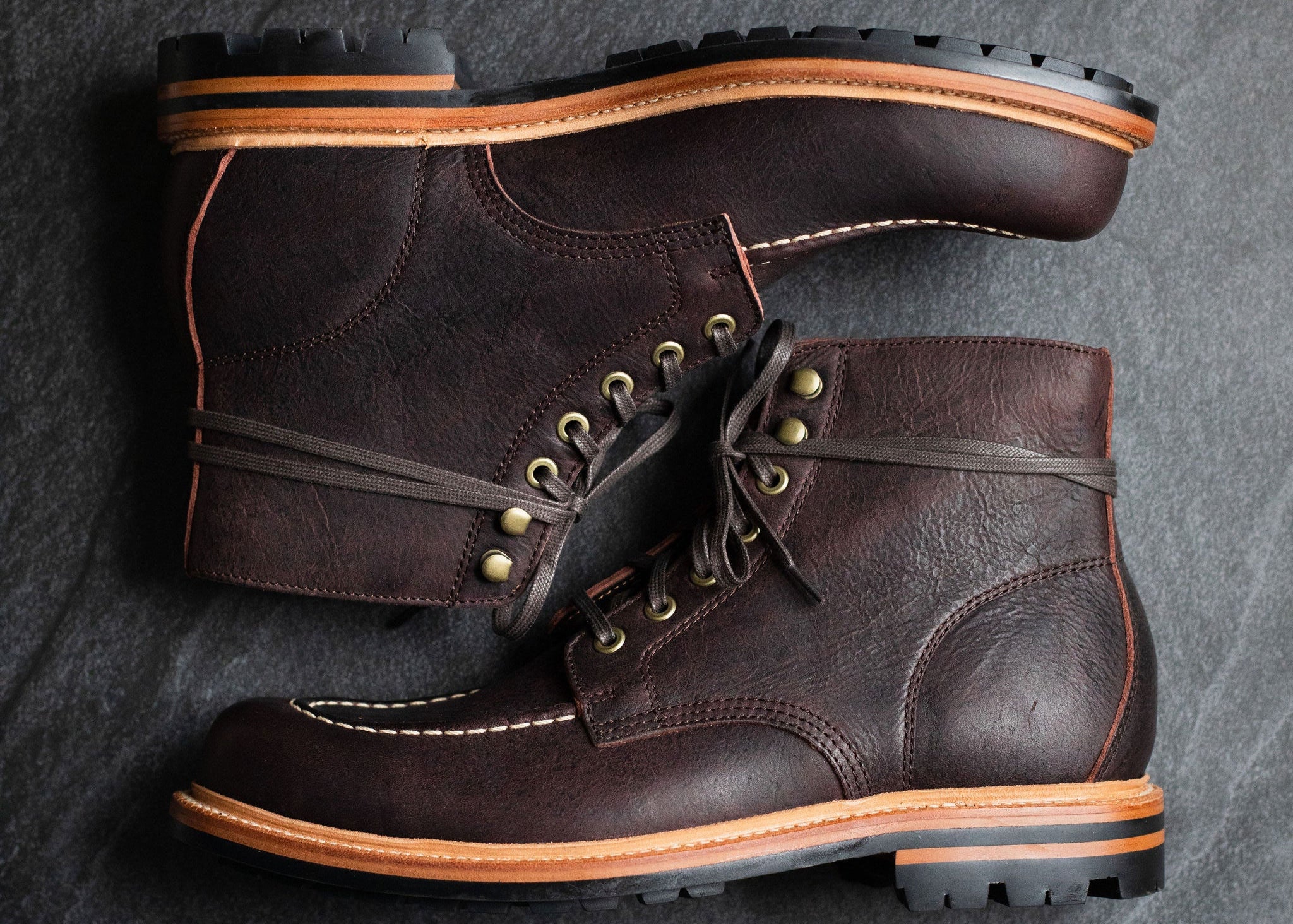 Brass Boot Dark Burgundy Kudu - Image 5