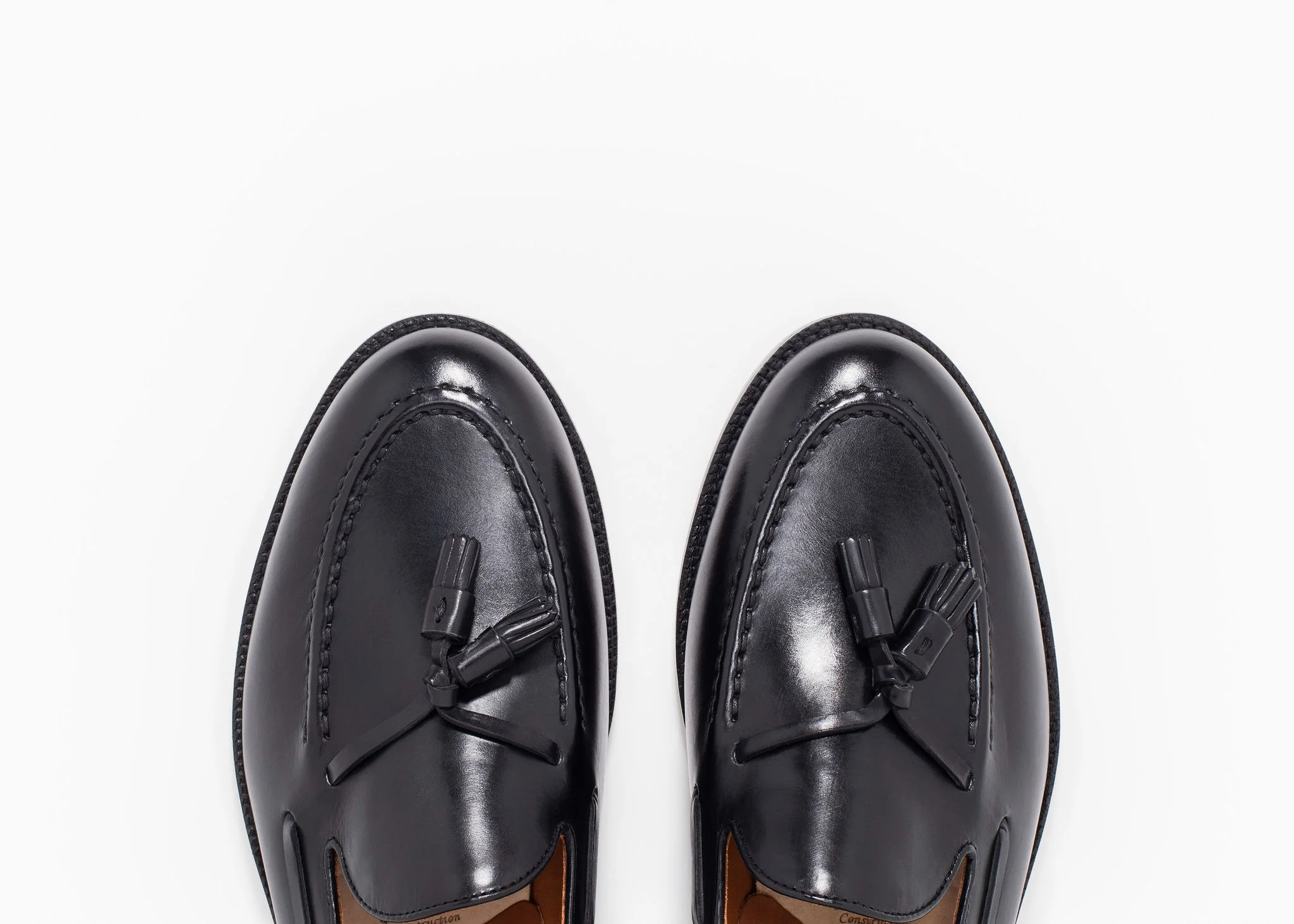Tassel Loafer Black Calf - Image 3