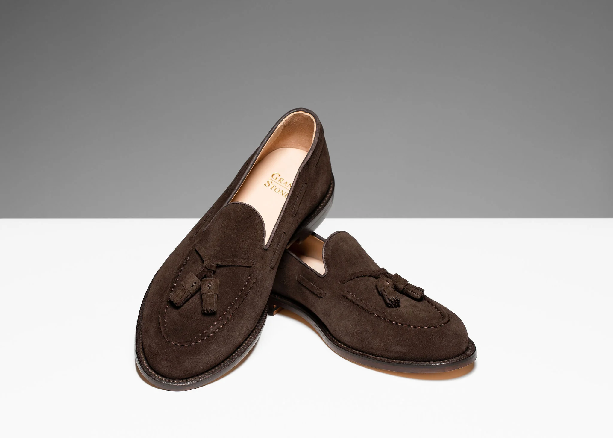 Tassel Loafer Espresso Suede - Image 4