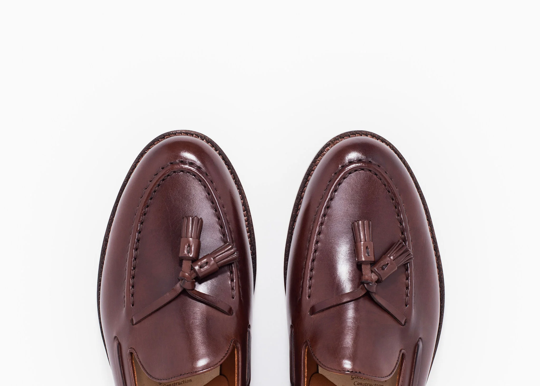 Tassel Loafer Tobacco Calf - Image 3