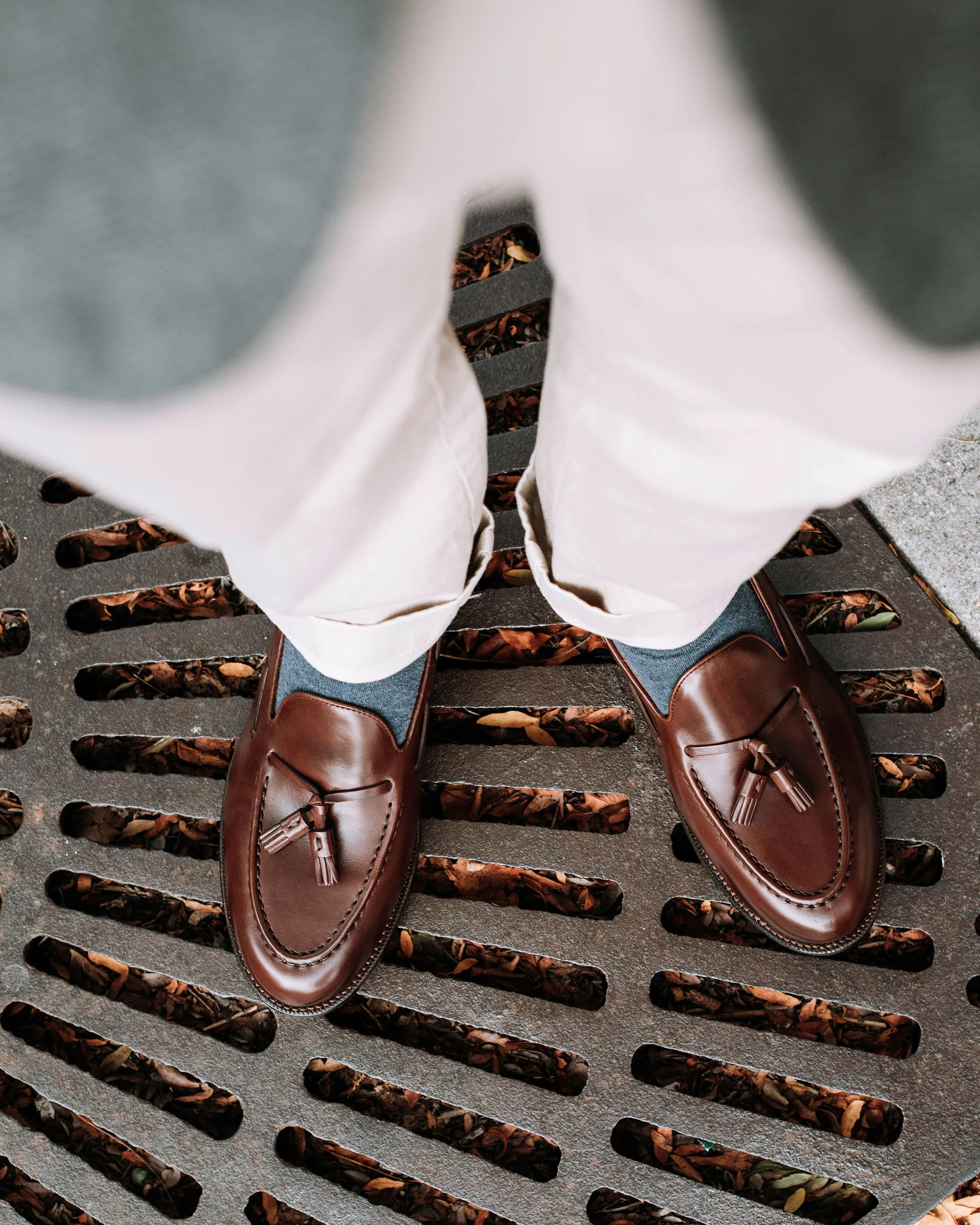 Tassel Loafer Tobacco Calf - Image 5