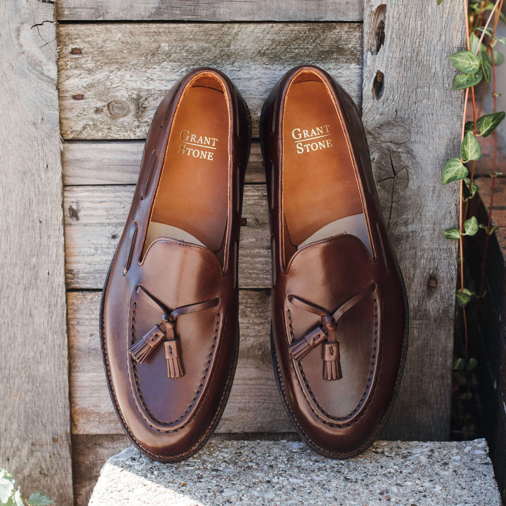 Tassel Loafer Tobacco Calf - Image 6